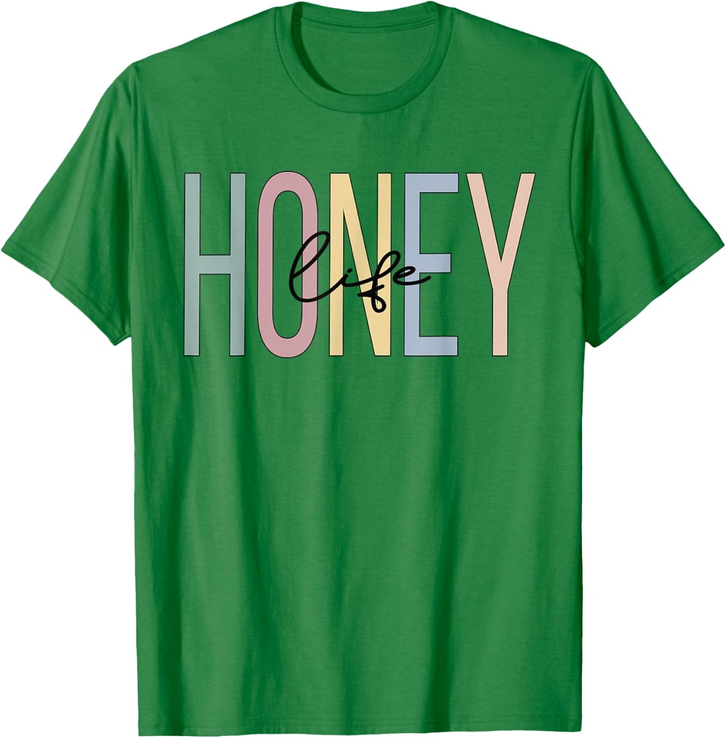 Honey Life Honey Grandma Boho Honey Grandmother T-Shirt - T-Shirt | Irish Green