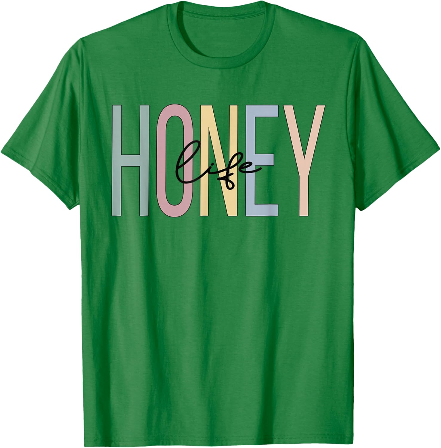 Honey Life Honey Grandma Boho Honey Grandmother T-Shirt - T-Shirt | Irish Green