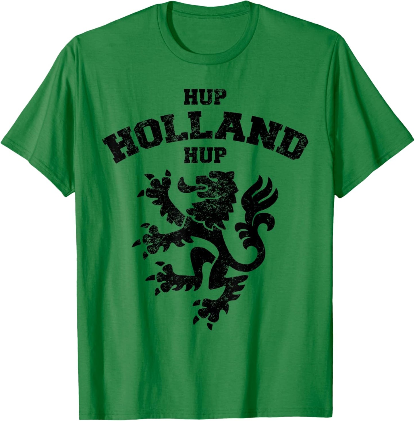 Hup Holland Hup Netherlands Soccer Jersey Football Fan T-Shirt - T-Shirt | Irish Green