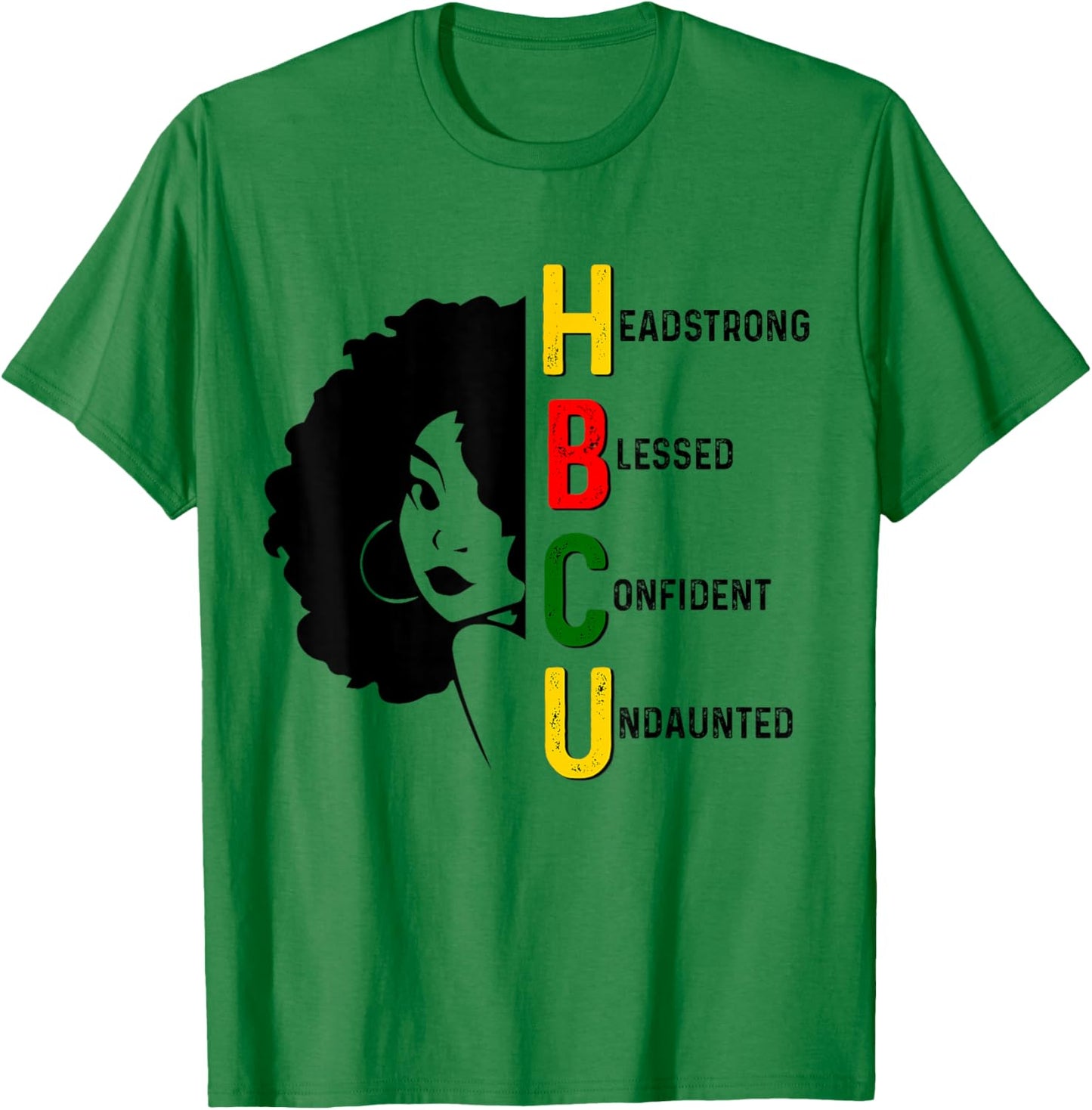 HBCU Abbreviation Graduate Historical Black College T-Shirt - T-Shirt | Irish Green