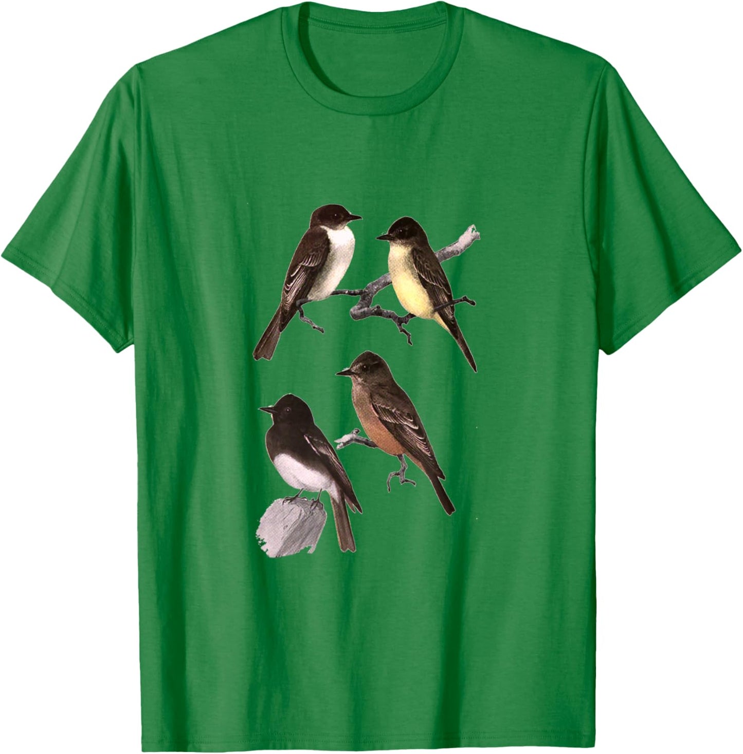 Phoebe Bird T-Shirt - T-Shirt | Irish Green