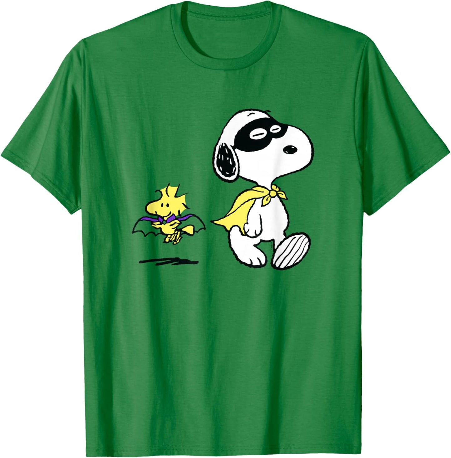 Peanuts - Snoopy Woodstock Halloween Costume T-Shirt - T-Shirt | Irish Green