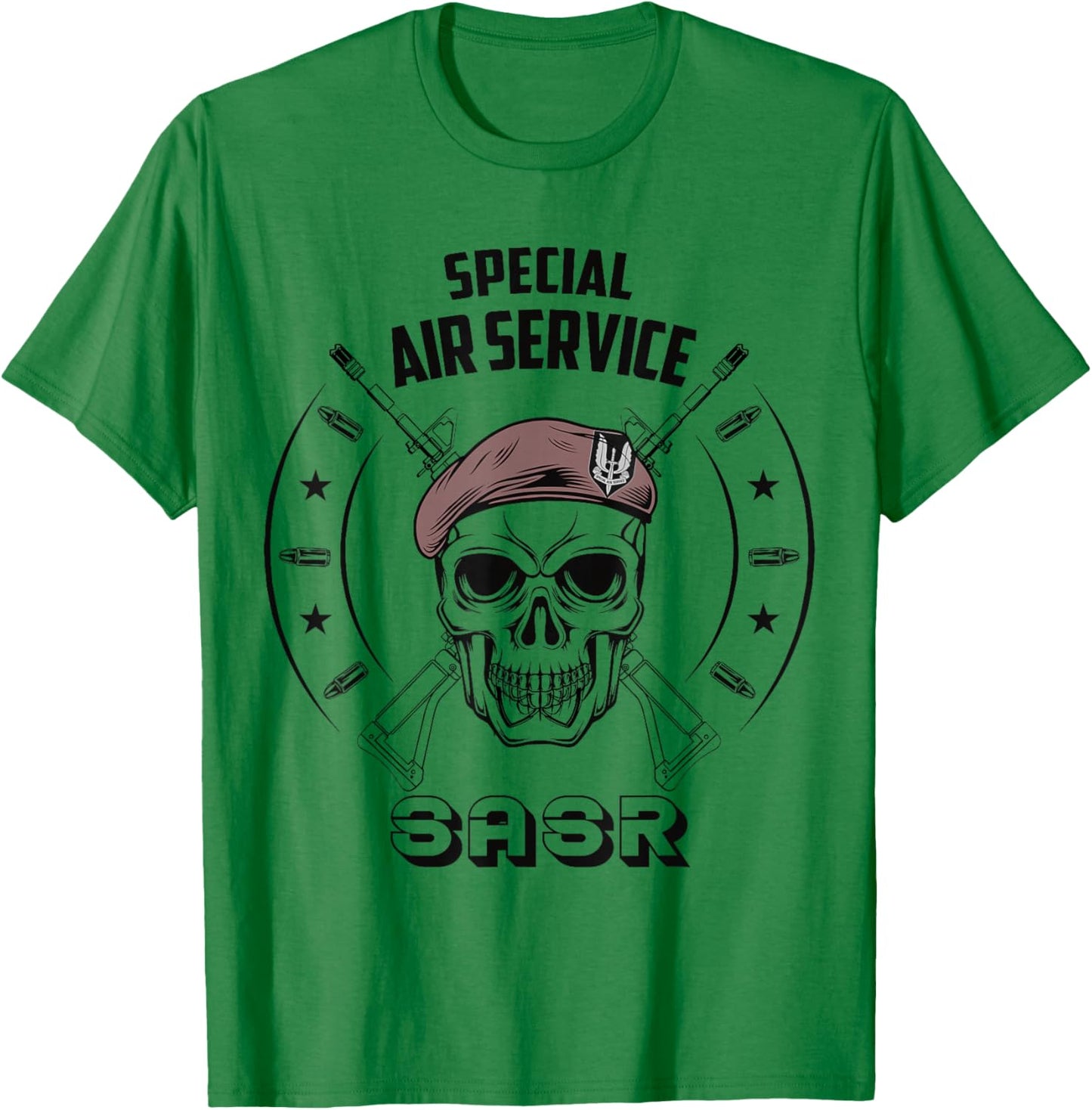 SASR Australian Special Force Australia Military Patriot T-Shirt - T-Shirt | Irish Green