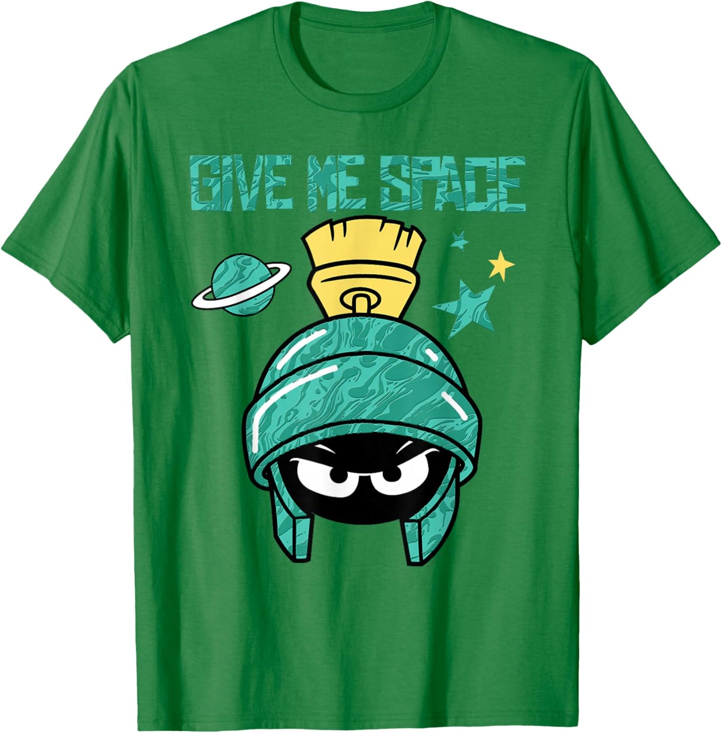 Marvin The Martian Give Me Space T-Shirt - T-Shirt | Irish Green