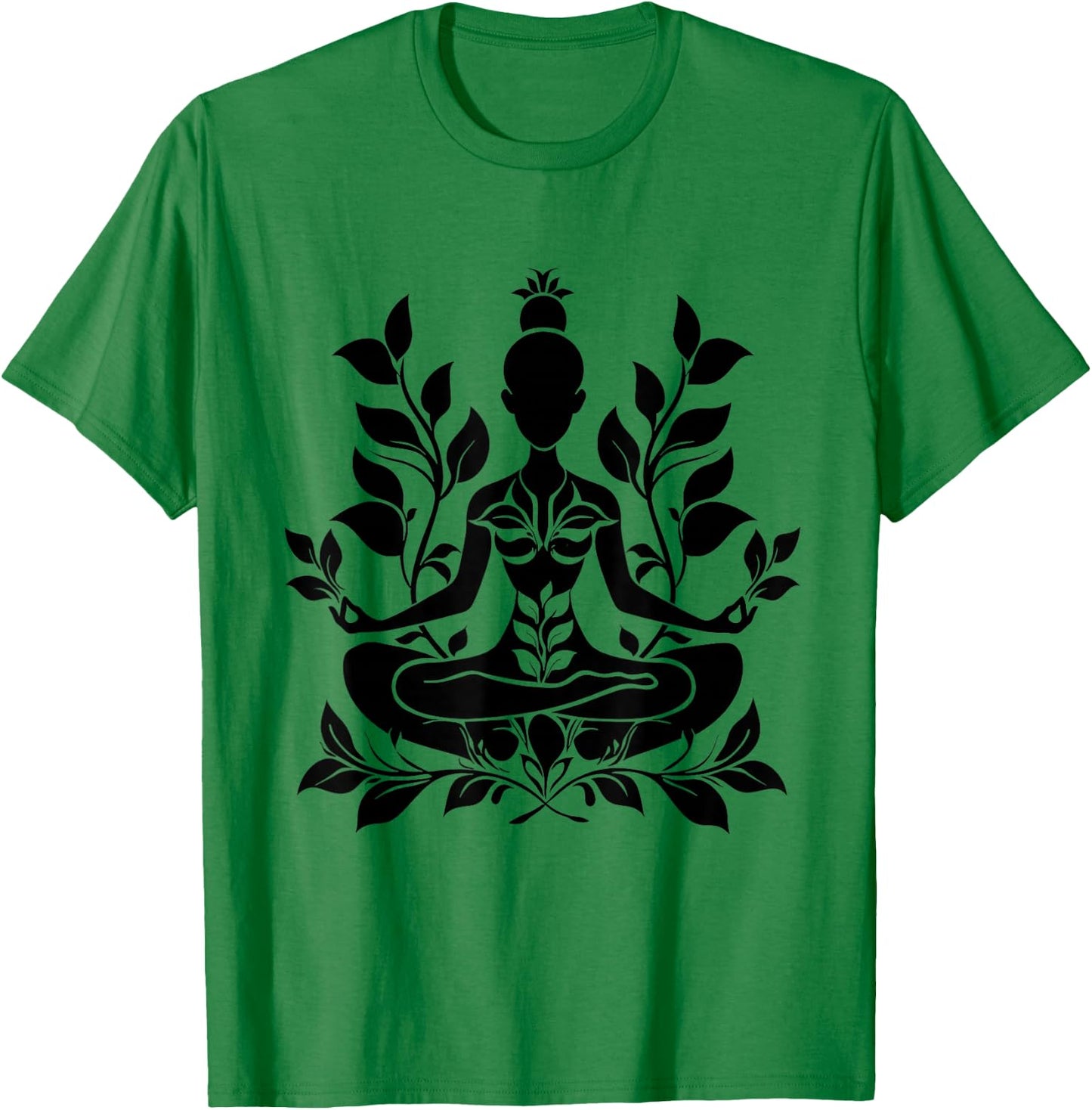 Zen Buddha Spiritual Buddhist Yoga Spirituality Meditation T-Shirt - T-Shirt | Irish Green