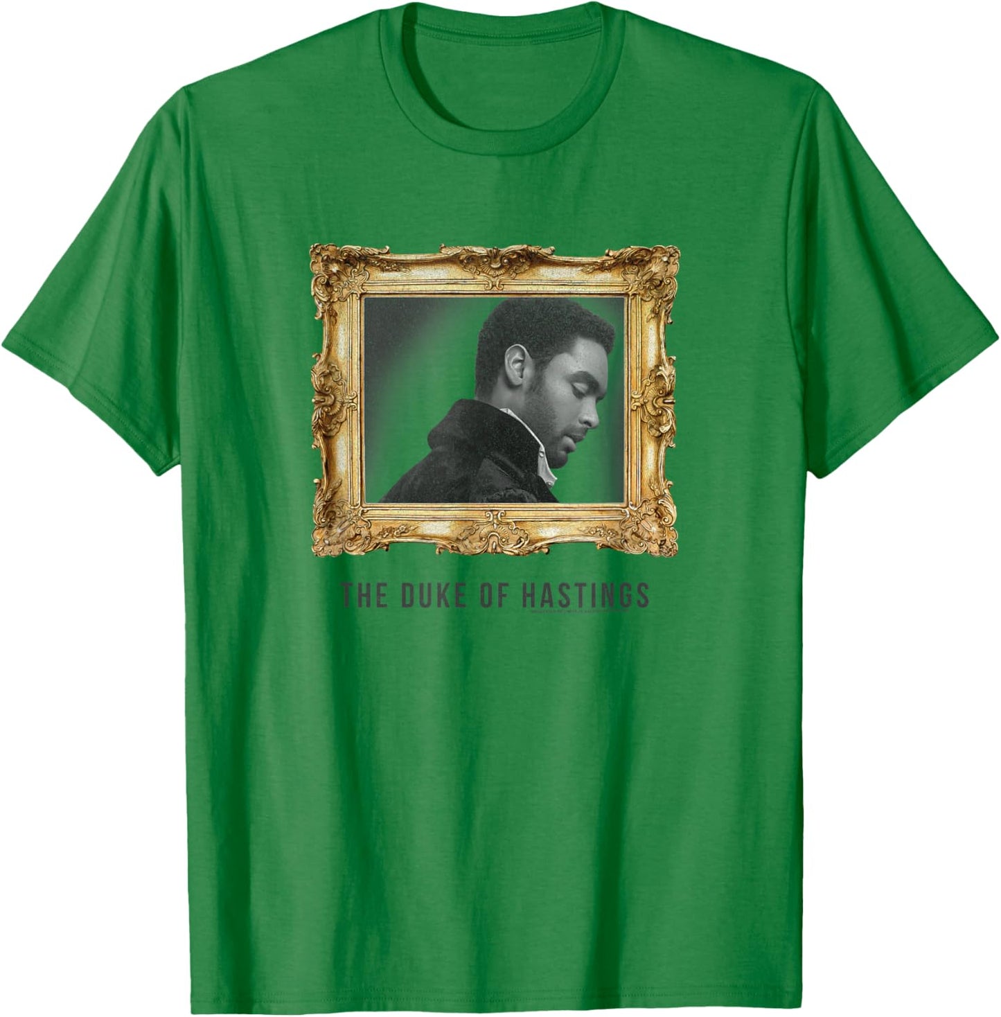 Bridgerton Simon Basset The Duke Of Hastings T-Shirt - T-Shirt | Irish Green