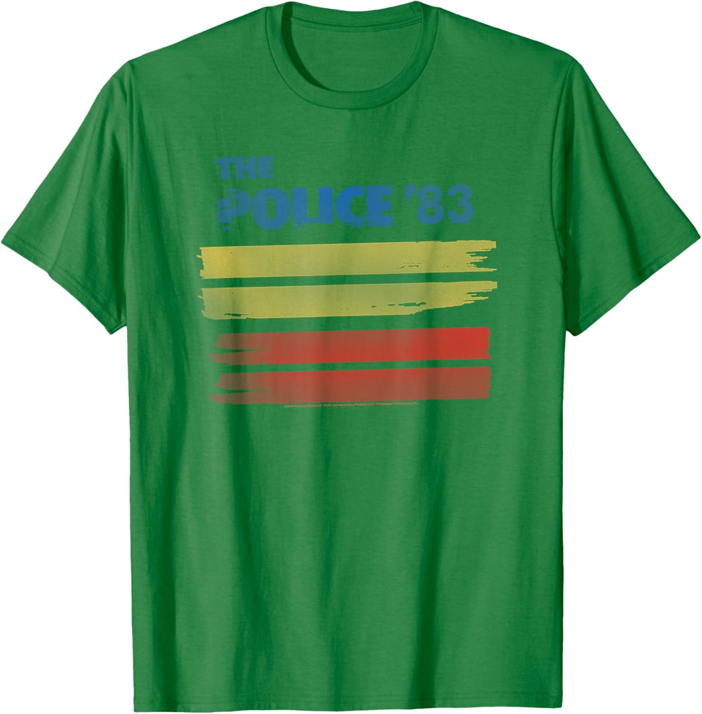 The Police 83 T-Shirt - T-Shirt | Irish Green