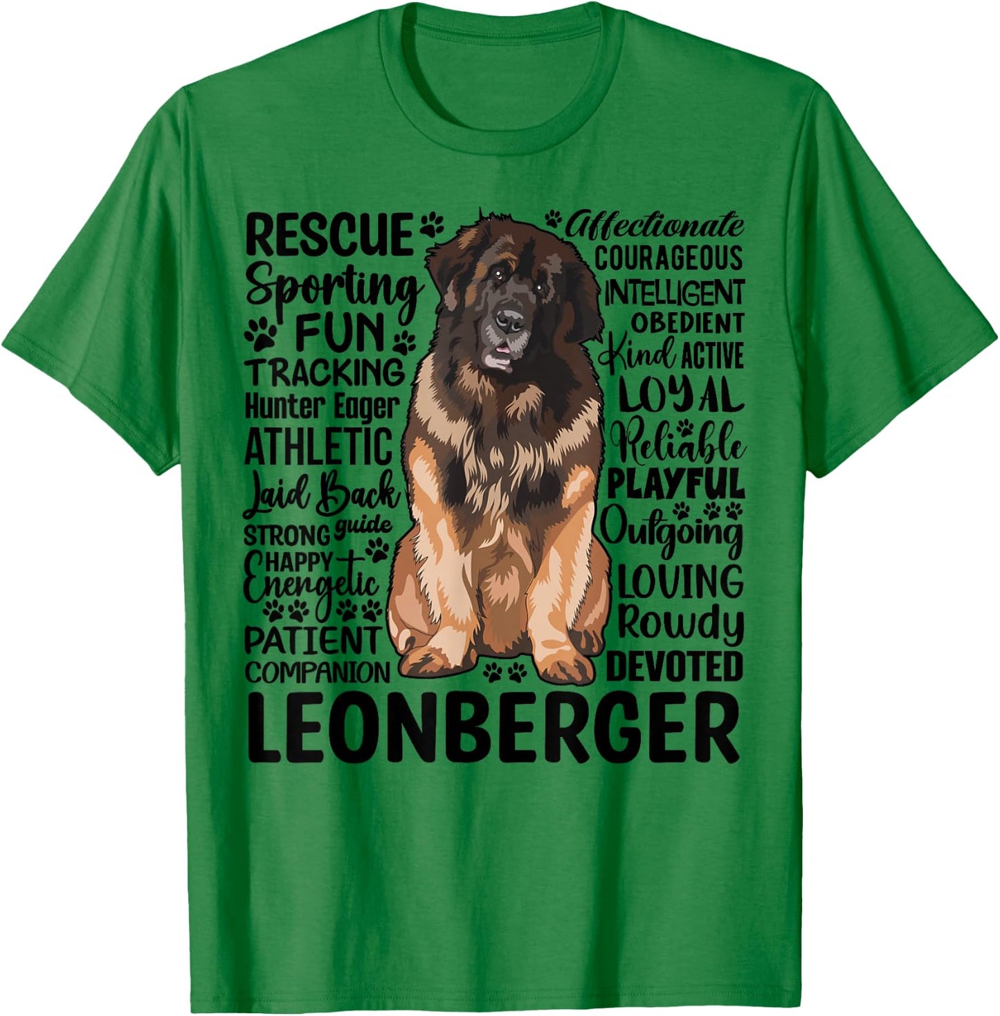 Leonberger Facts Leonberger Owner Leonberger Lover T-Shirt - T-Shirt | Irish Green