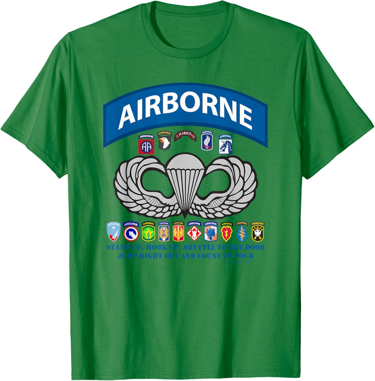 Airborne T-Shirt - T-Shirt | Irish Green