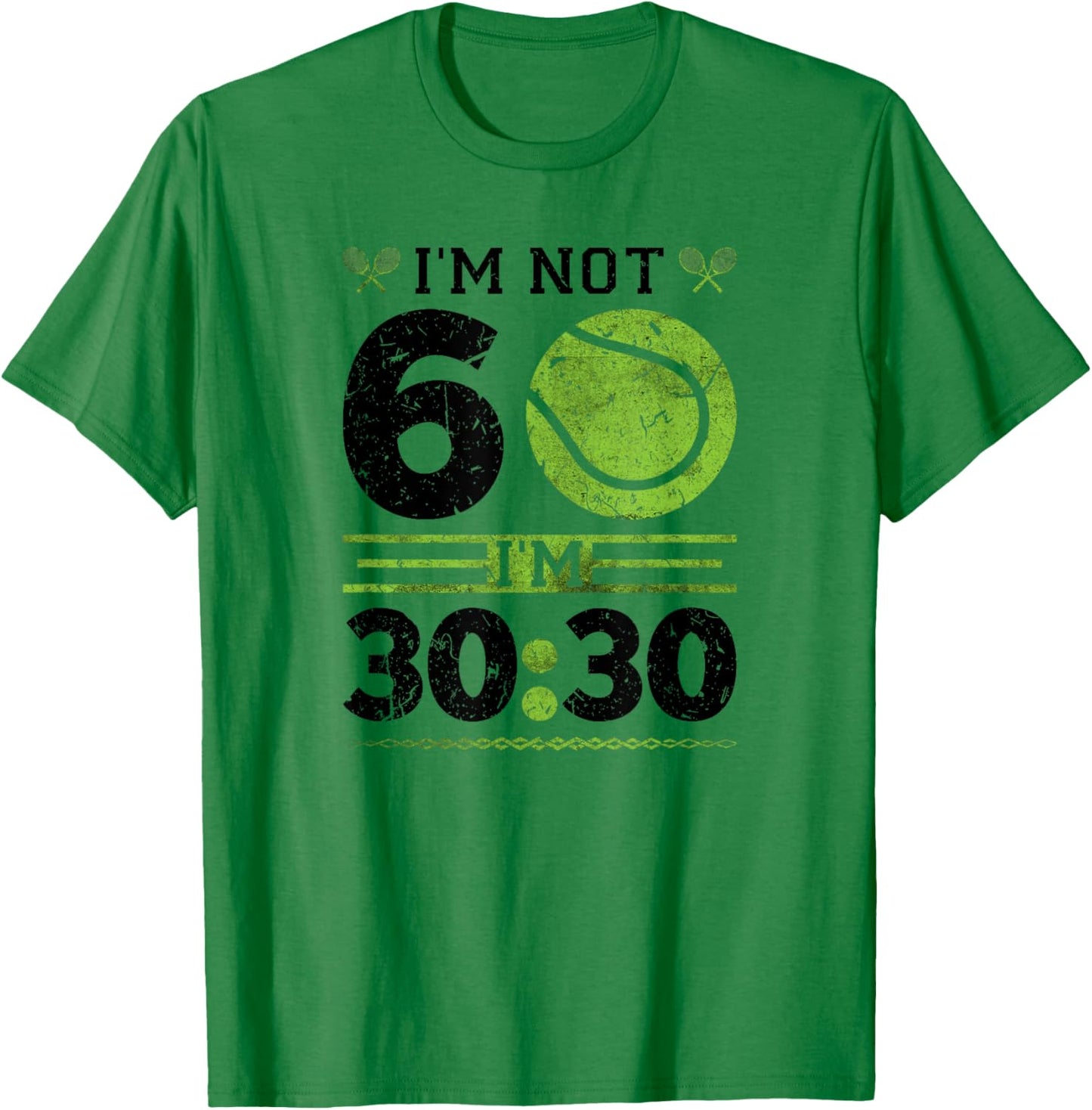 Tennis Ball 60 for Tennis Player T-Shirt - T-Shirt | Irish Green