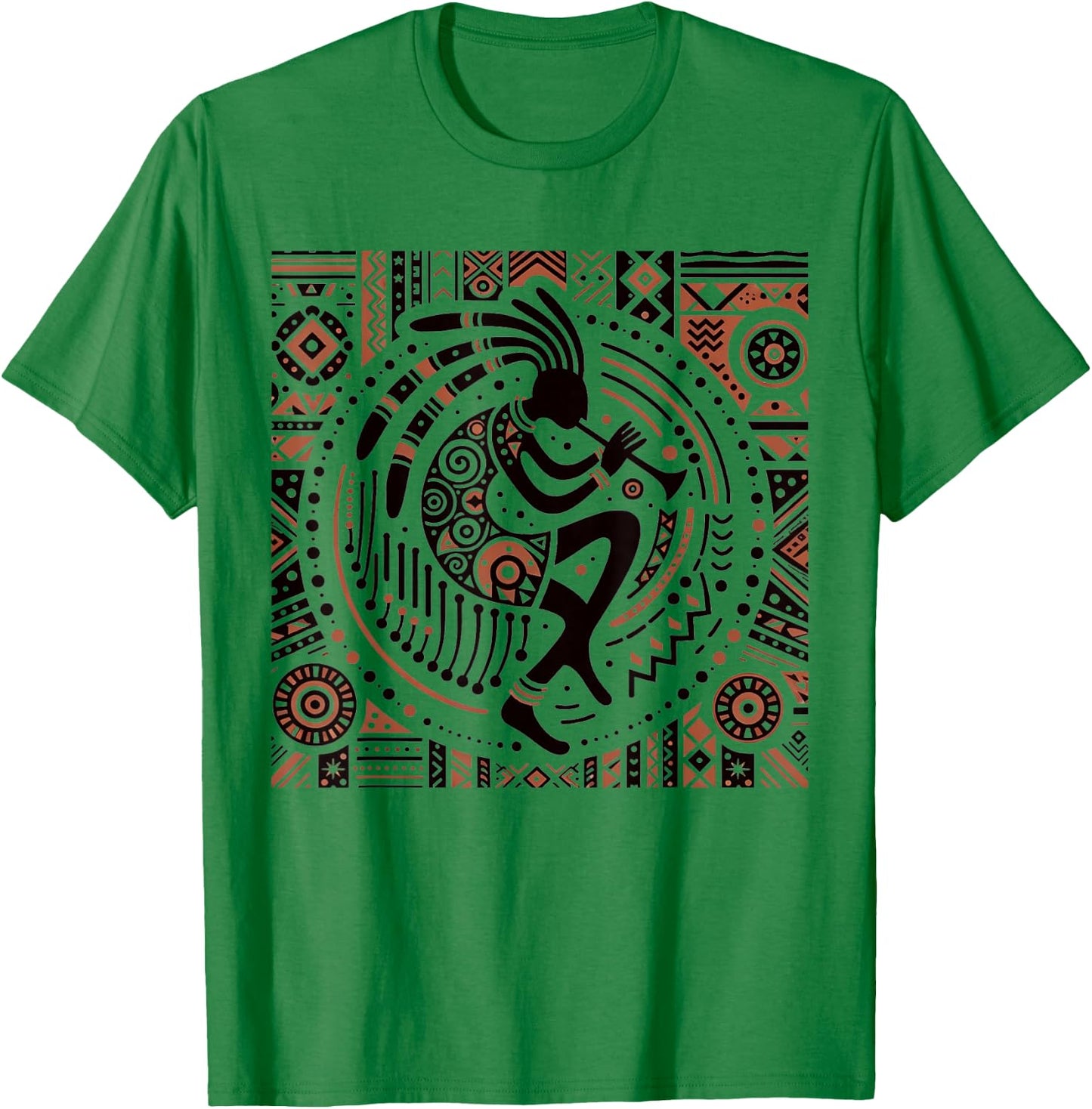 Kokopelli Native American Women Kids Kokopelli T-Shirt - T-Shirt | Irish Green