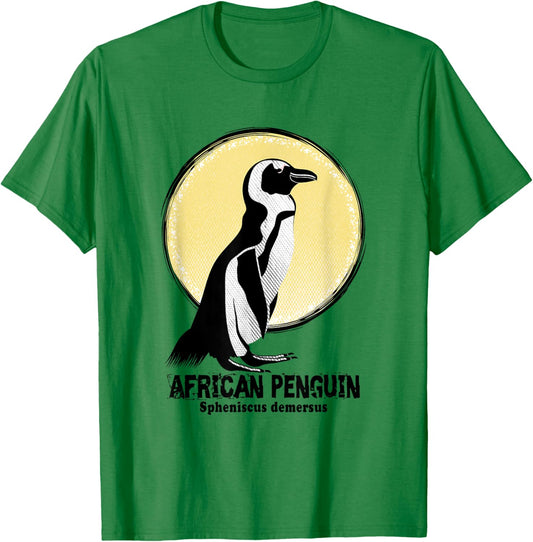 African Penguin T-Shirt - T-Shirt | Irish Green