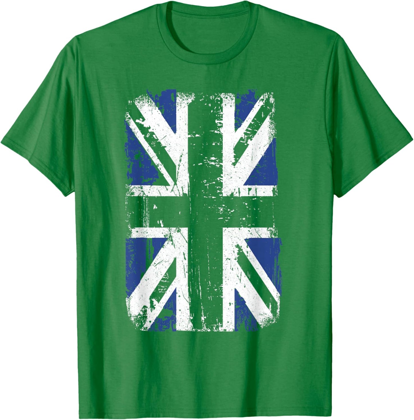 Union Jack Idea kids & Britain Expats From United Kingdom T-Shirt - T-Shirt | Irish Green