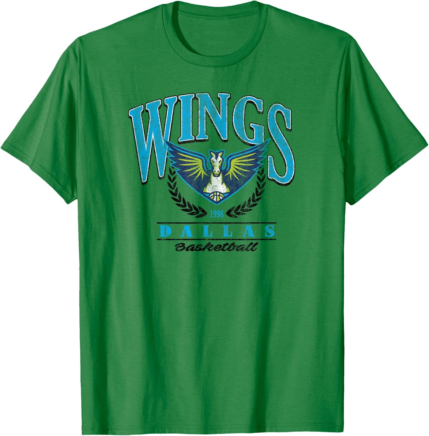 WNBA Dallas Wings Top Class Out of Bounds T-Shirt - T-Shirt | Irish Green