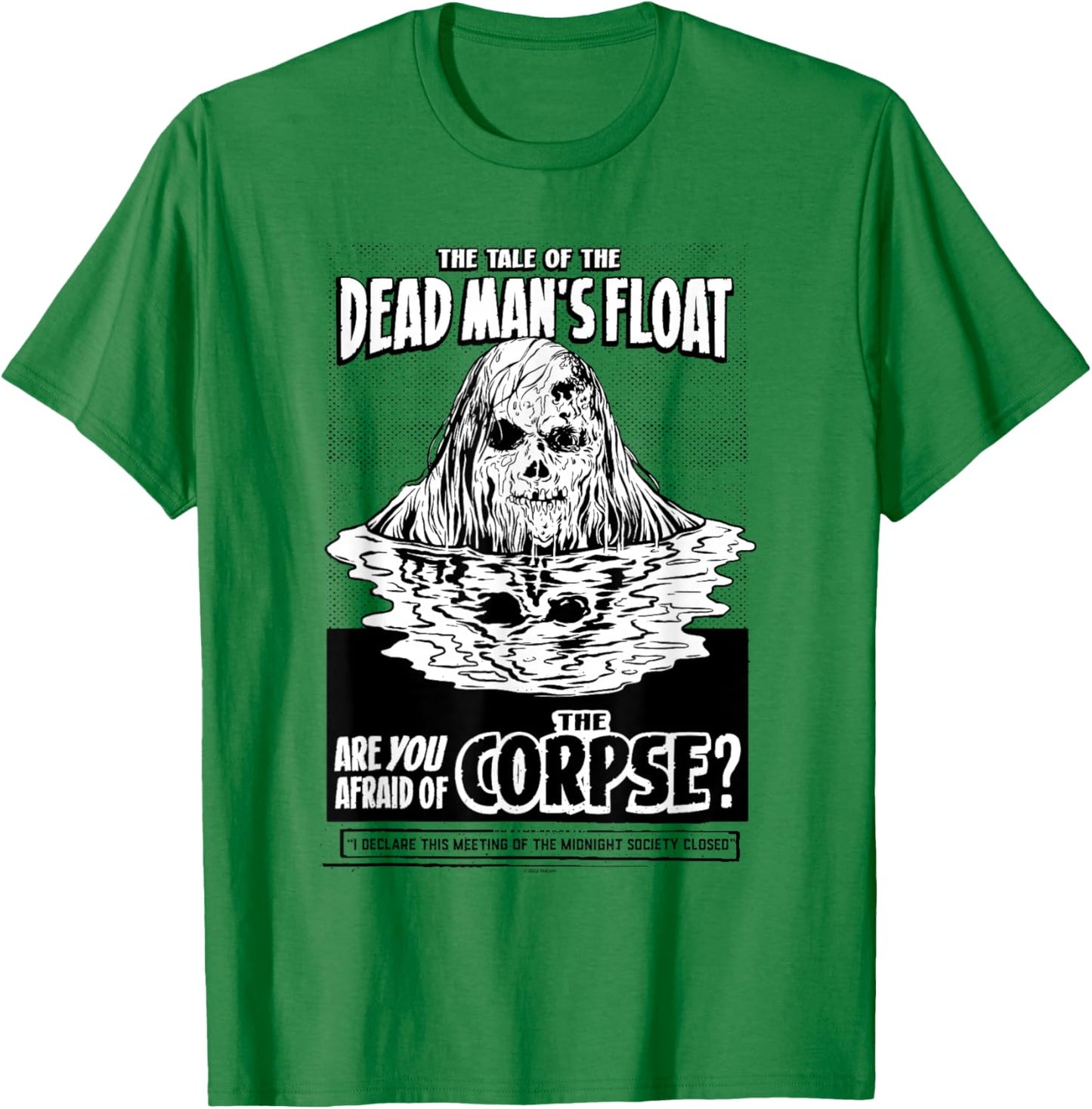 Are you Afraid of the Dark? Dead Man's Float T-Shirt - T-Shirt | Irish Green