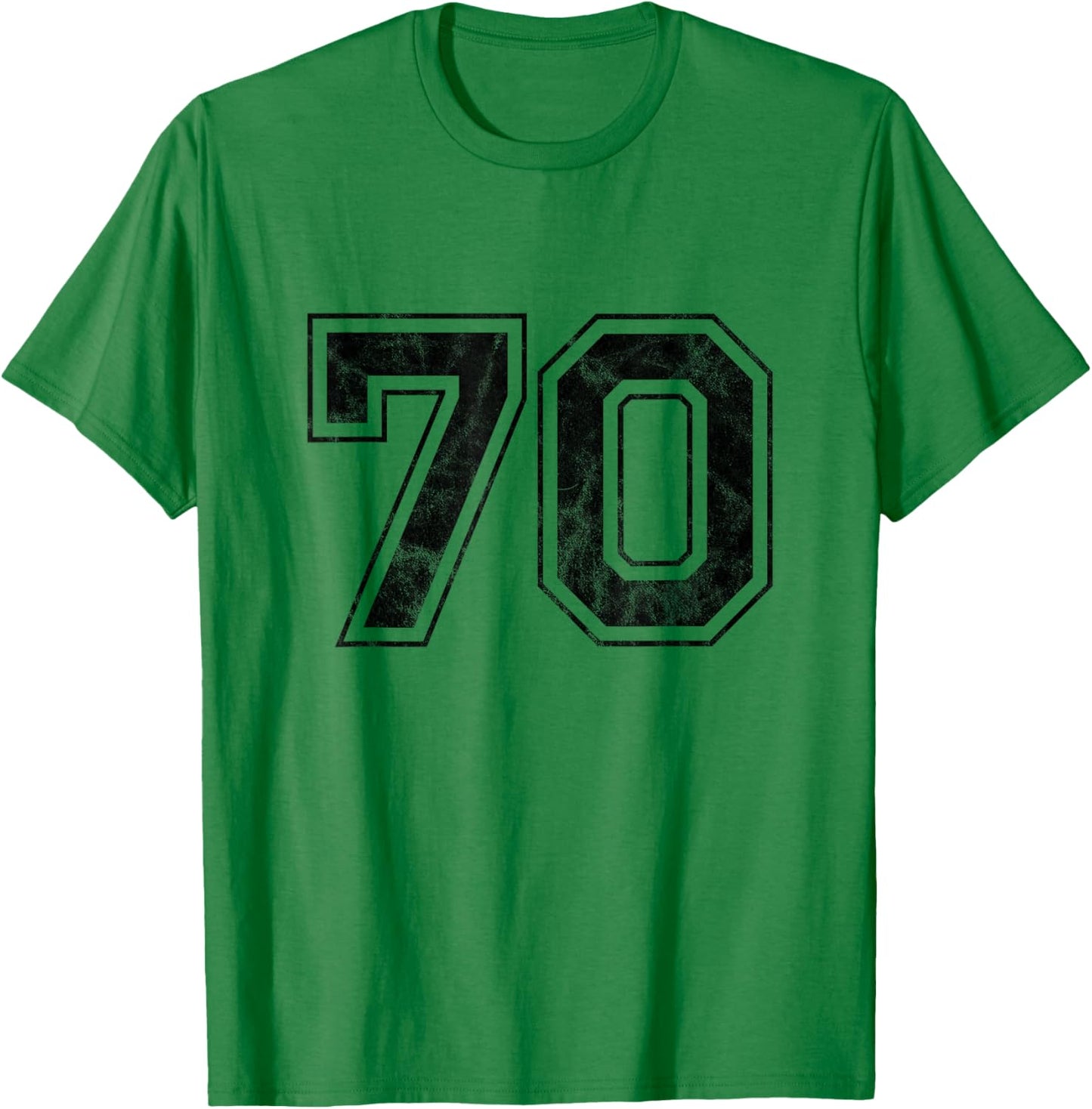 Number 70 T-Shirt - T-Shirt | Irish Green