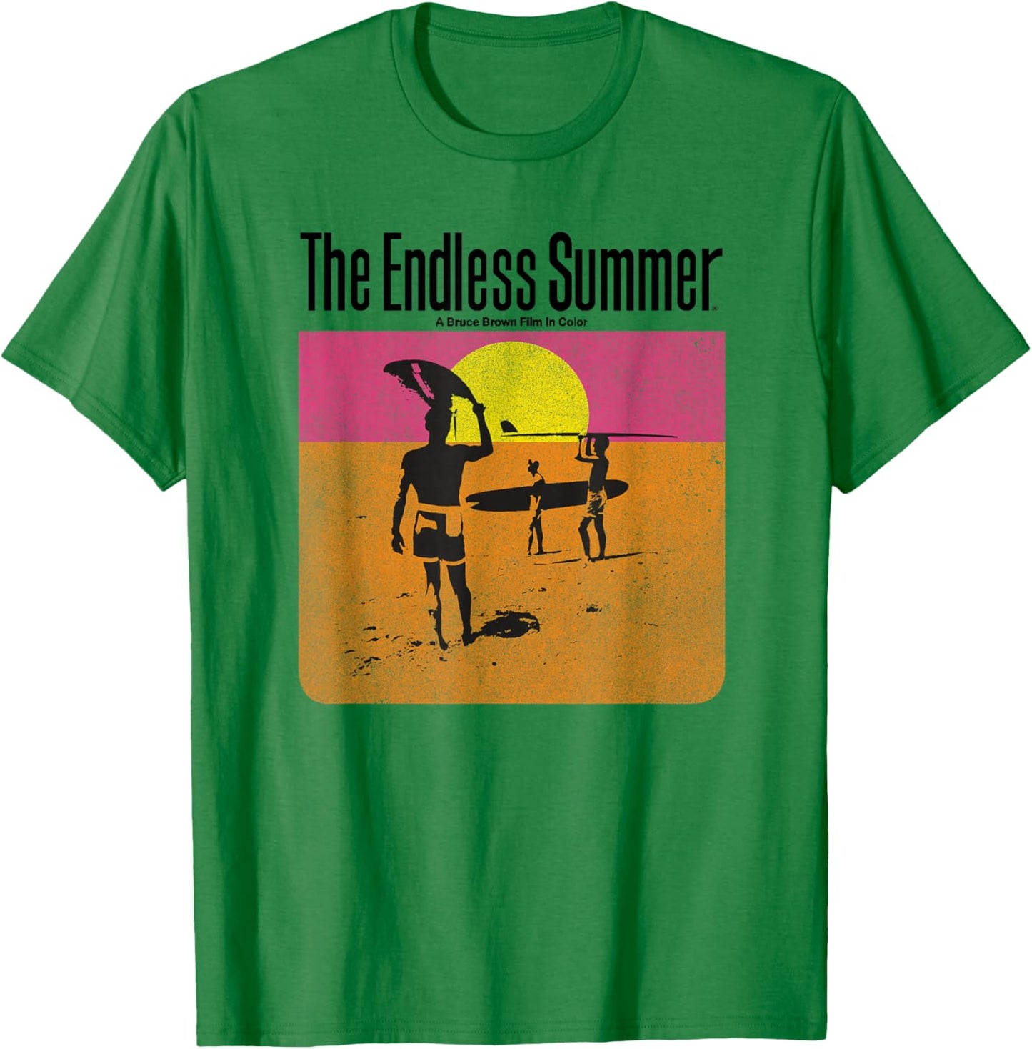 The Endless Summer 1966 Classic Surf Movie 60s Vintage Surf T-Shirt - T-Shirt | Irish Green