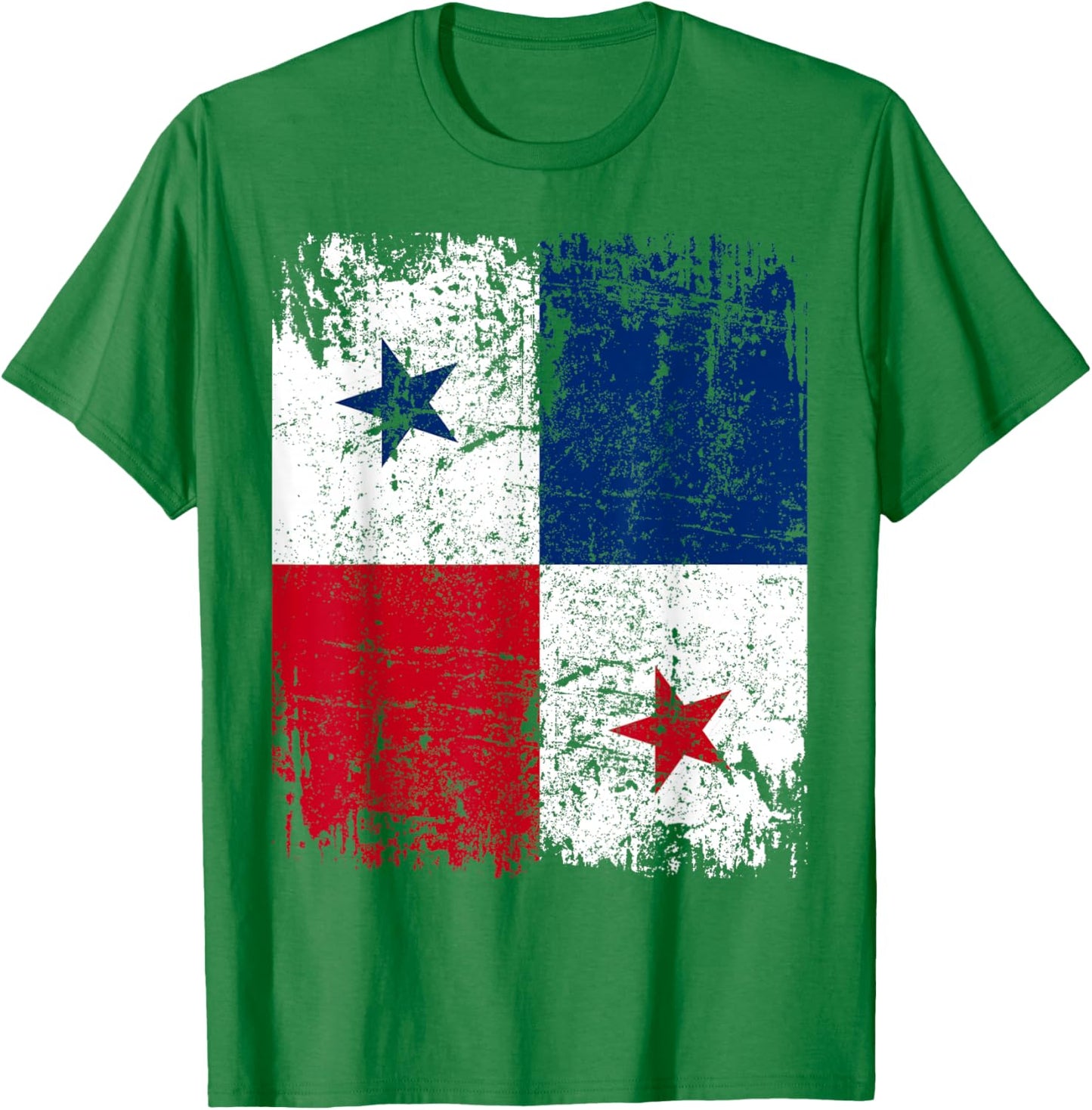 Panama Flag Vintage | Men Women Kids | Panama T-Shirt - T-Shirt | Irish Green