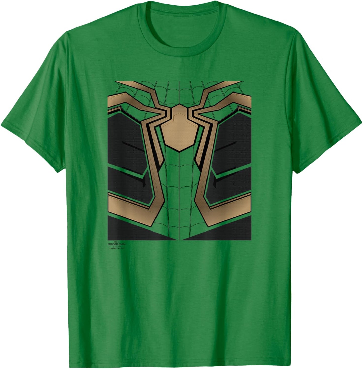 Marvel Spider-Man No Way Home Iron Spider-Man Suit Costume T-Shirt - T-Shirt | Irish Green