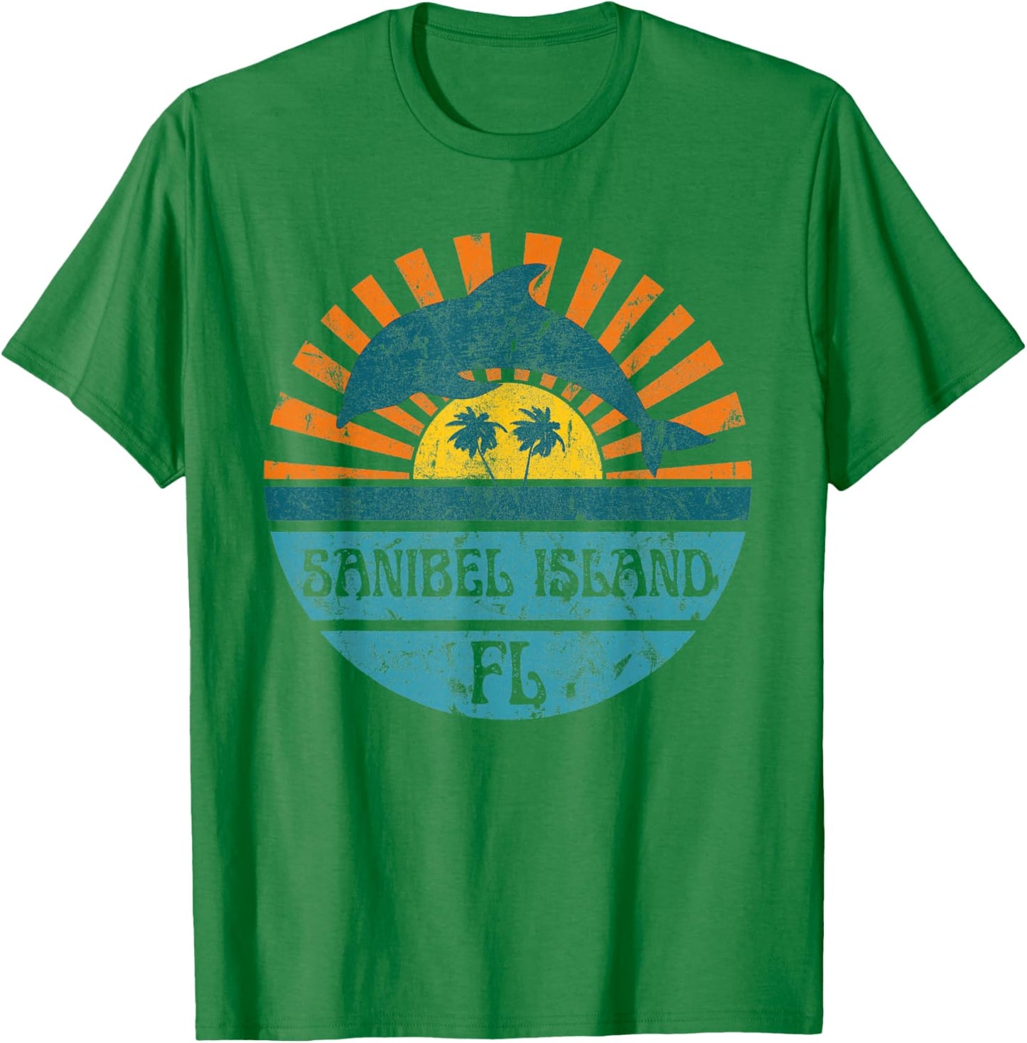 Sanibel Island T-Shirt - T-Shirt | Irish Green