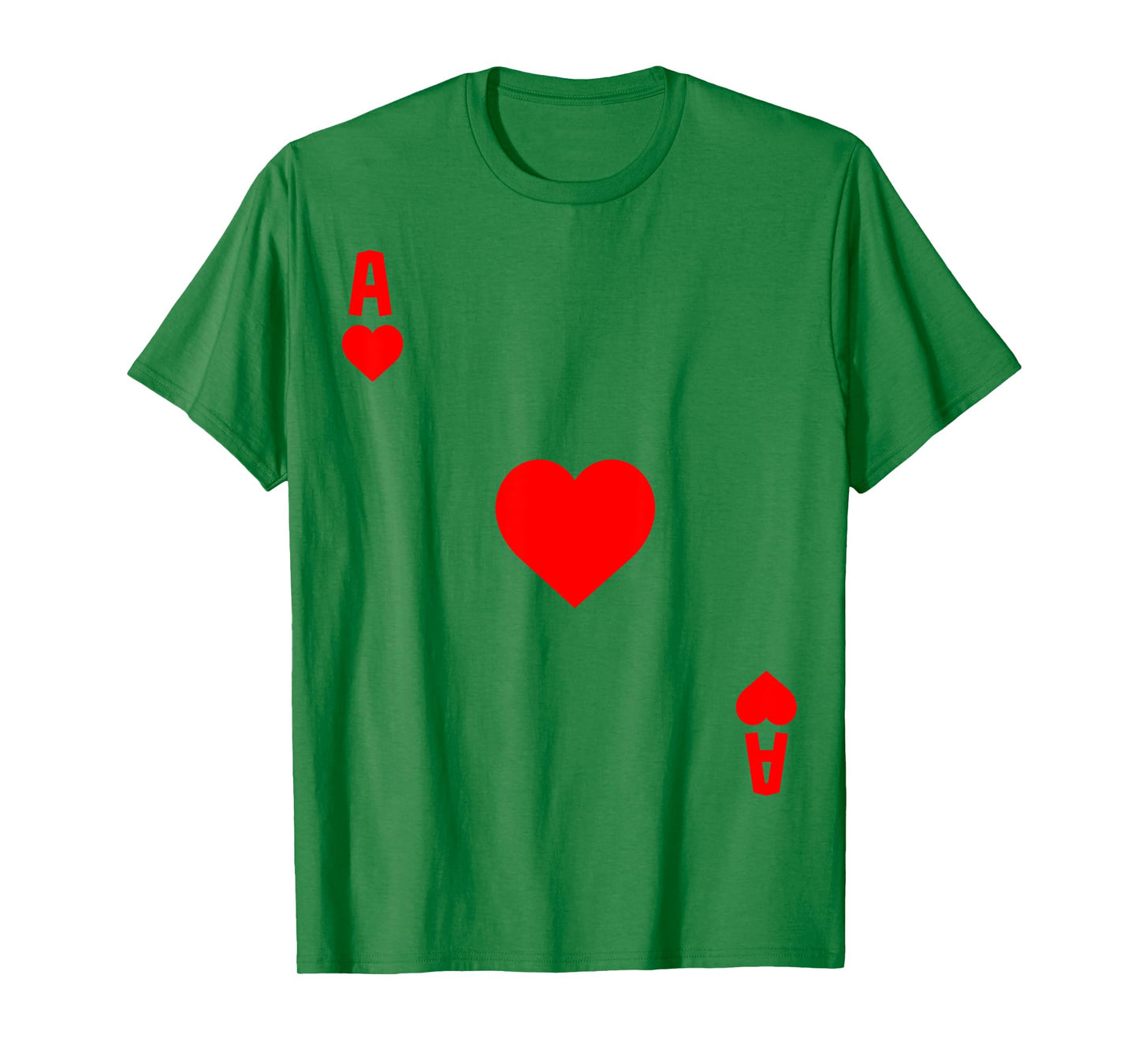 Ace of Hearts Cards Deck Halloween Costume T-Shirt