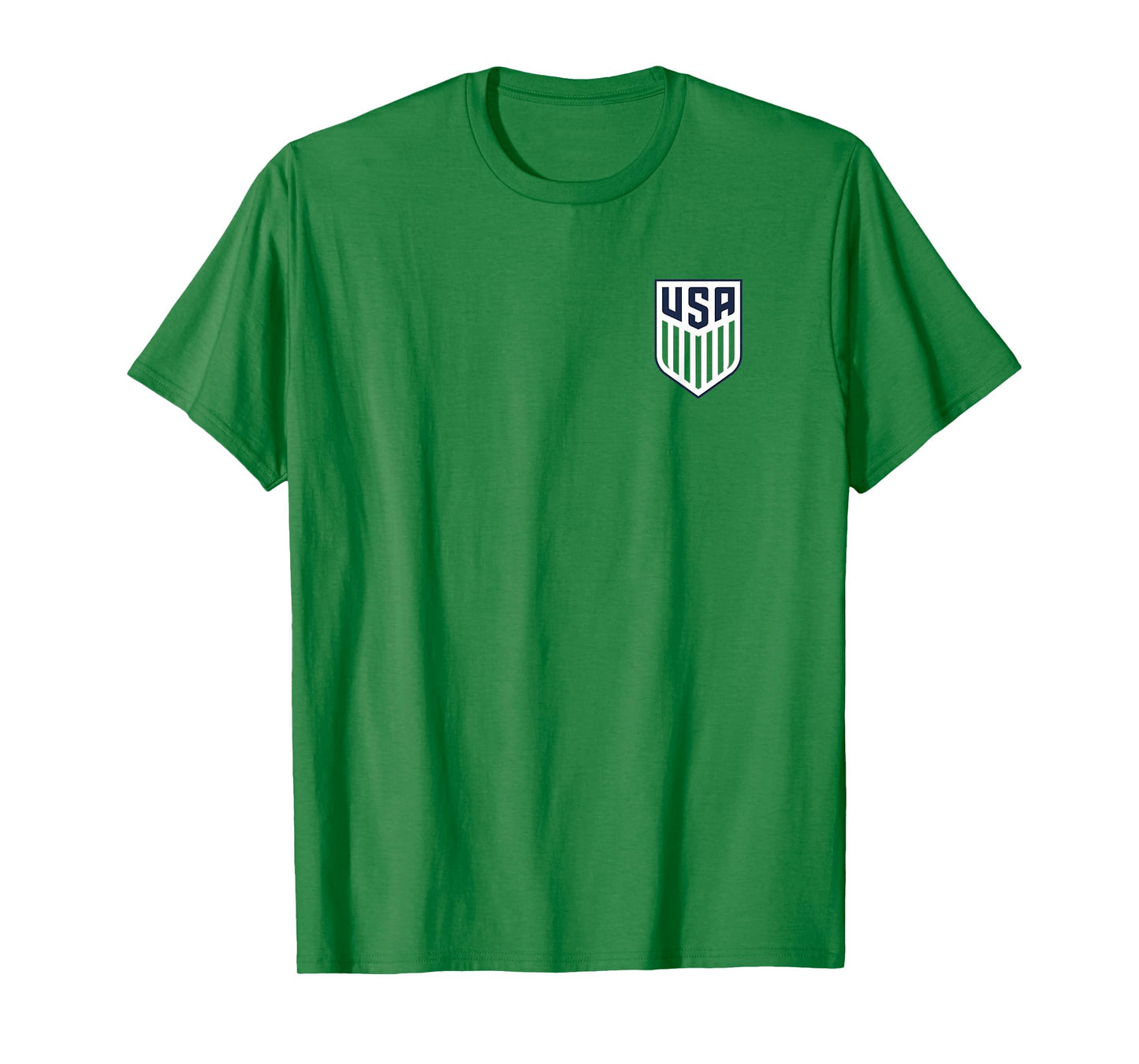 USA Soccer Front/Back Crest Red USMNT Officially Licensed T-Shirt