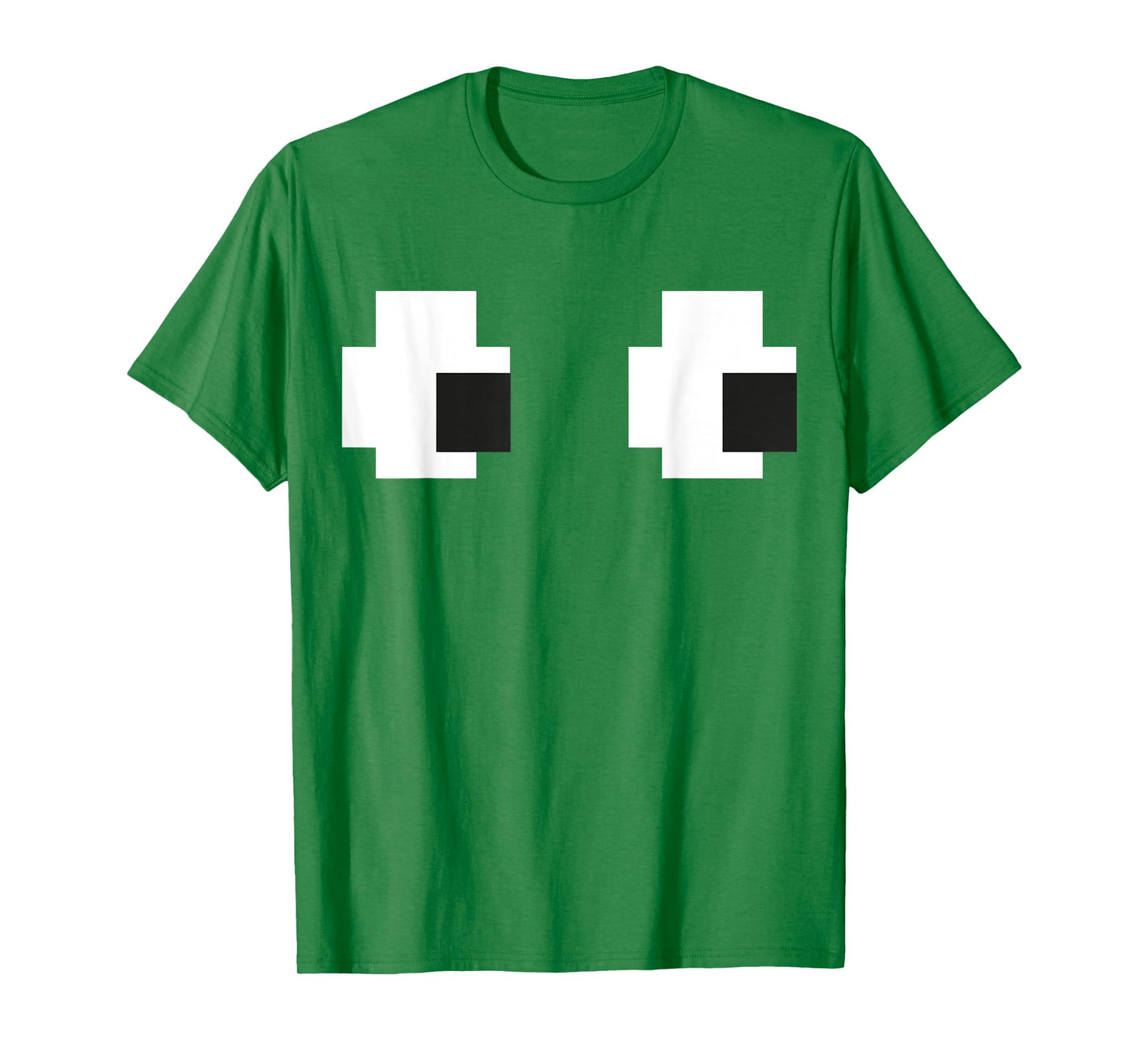 Retro Arcade Game Ghost Eyes Halloween Group Costume T-Shirt