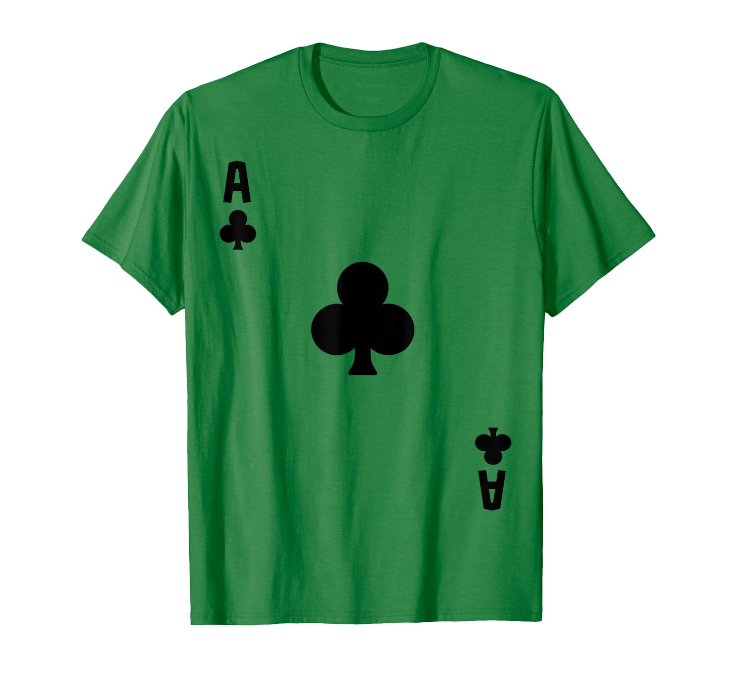 Ace of Clubs Cards Deck Halloween Costume T-Shirt