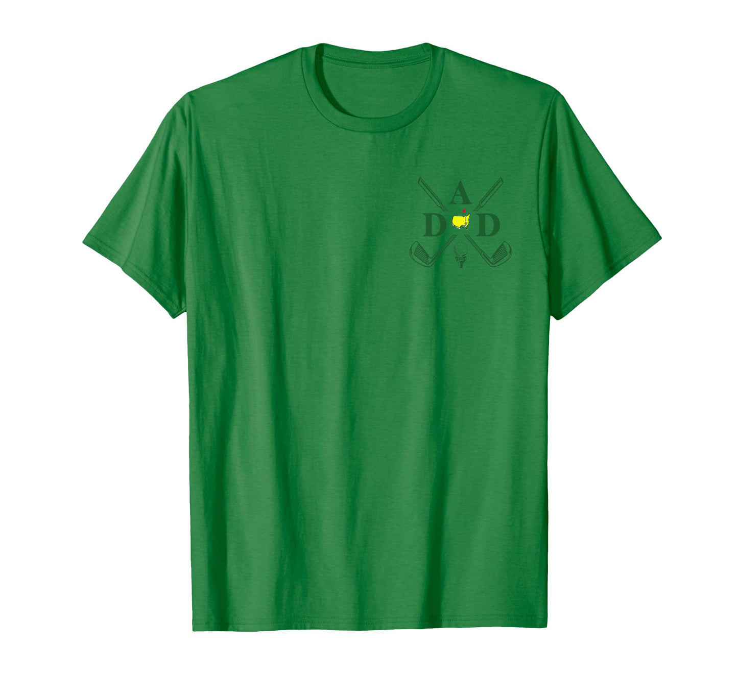 Funny Par Dad Golf Matching Golfing Quote Party Pocket T-Shirt