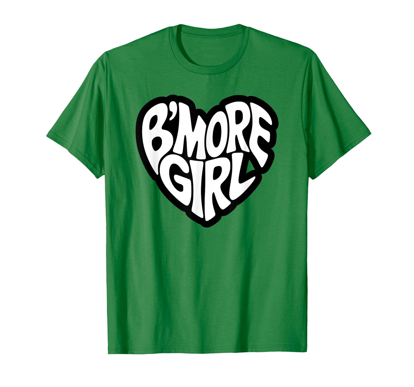 Retro Baltimore Girls Home Pride Iconic B'More Girl T-Shirt