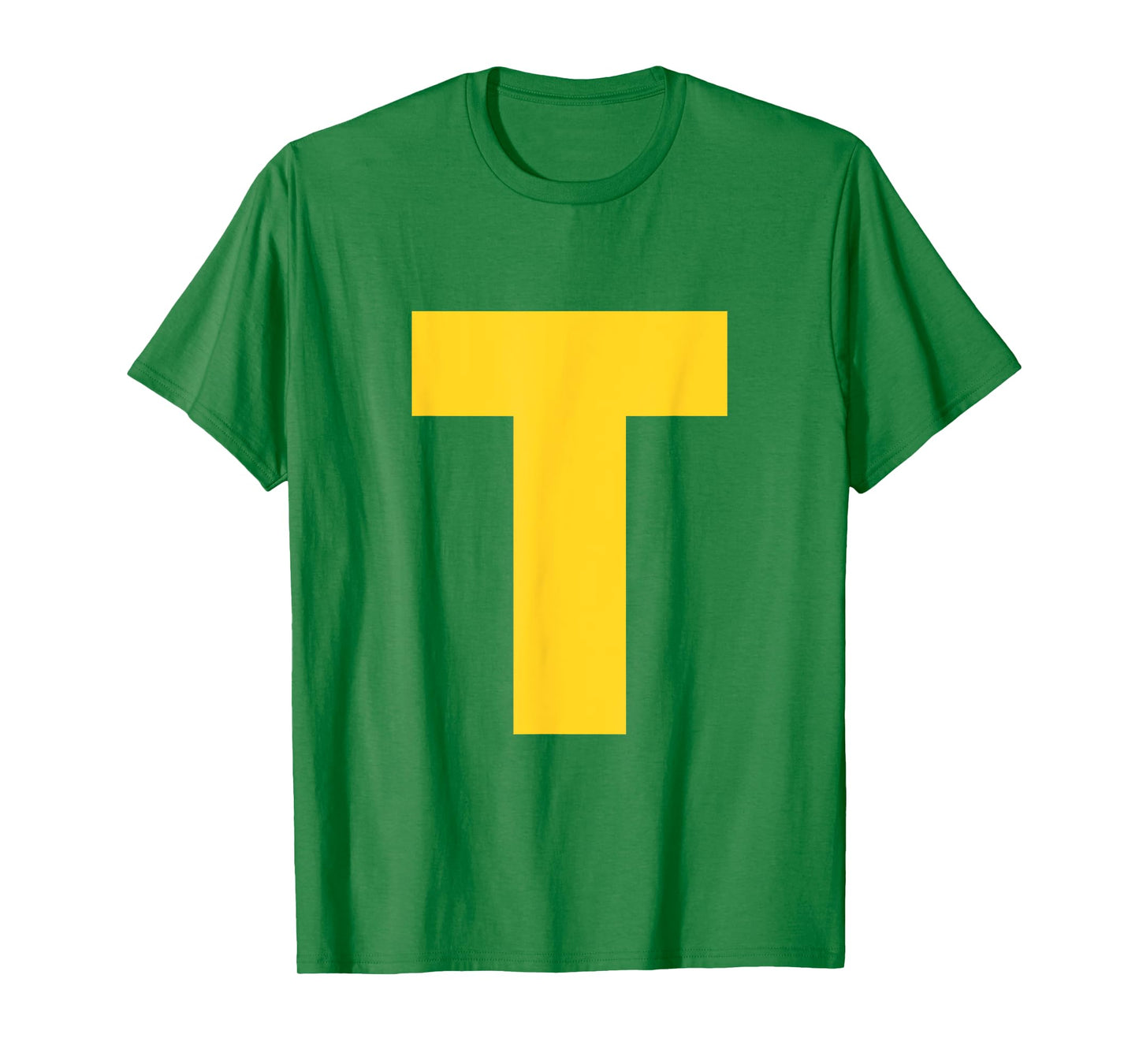 Letter T Funny Group Costume Pretend Halloween Costume T-Shirt
