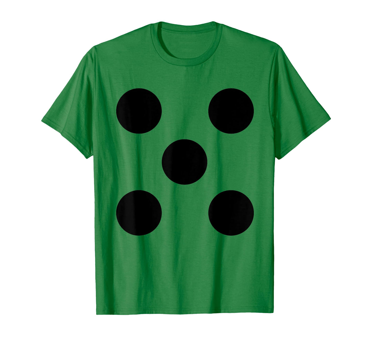 Human Dice Number 5 Group Matching Halloween Costume Family T-Shirt