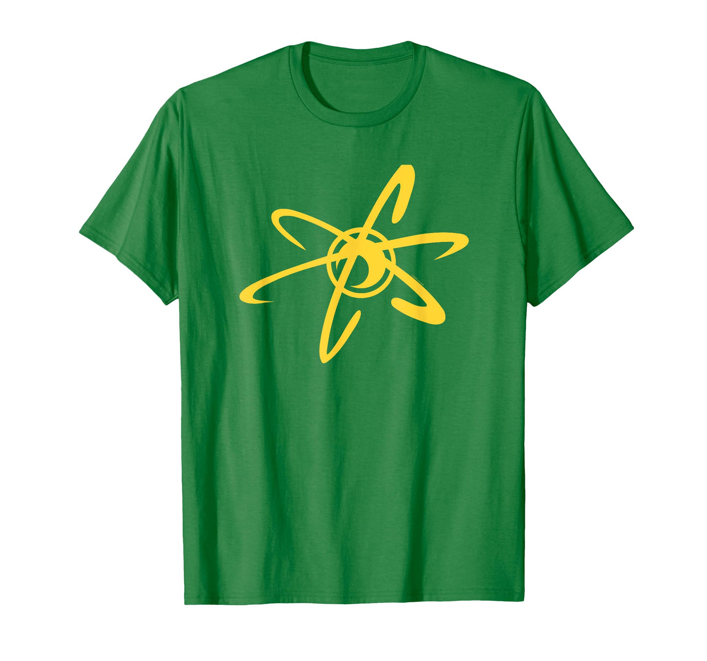 Jimmy Neutron Yellow Atom Cosplay Costume Cartoon T-Shirt