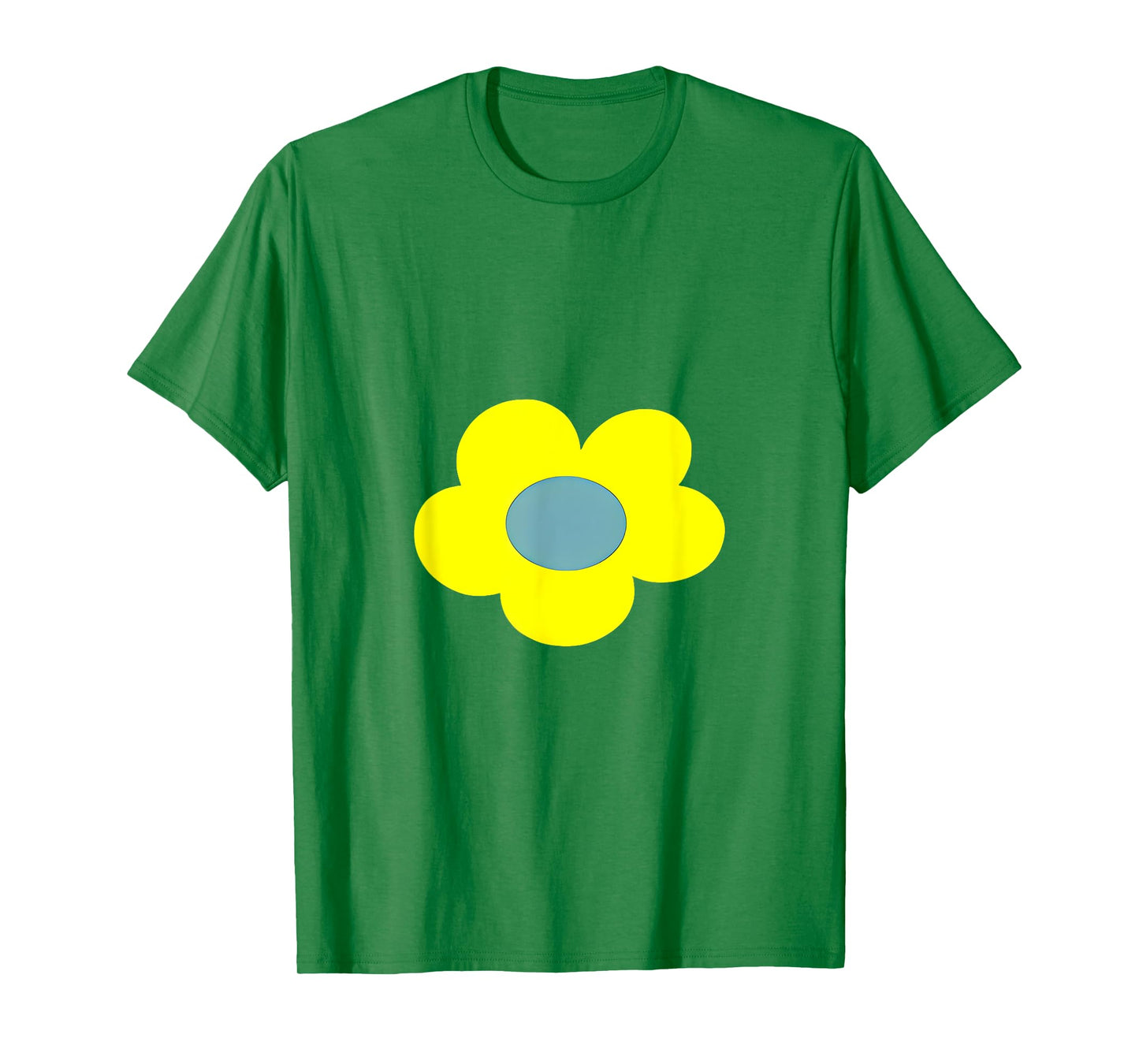 Grim Reaper Mandy Yellow Flower Pink T-Shirt
