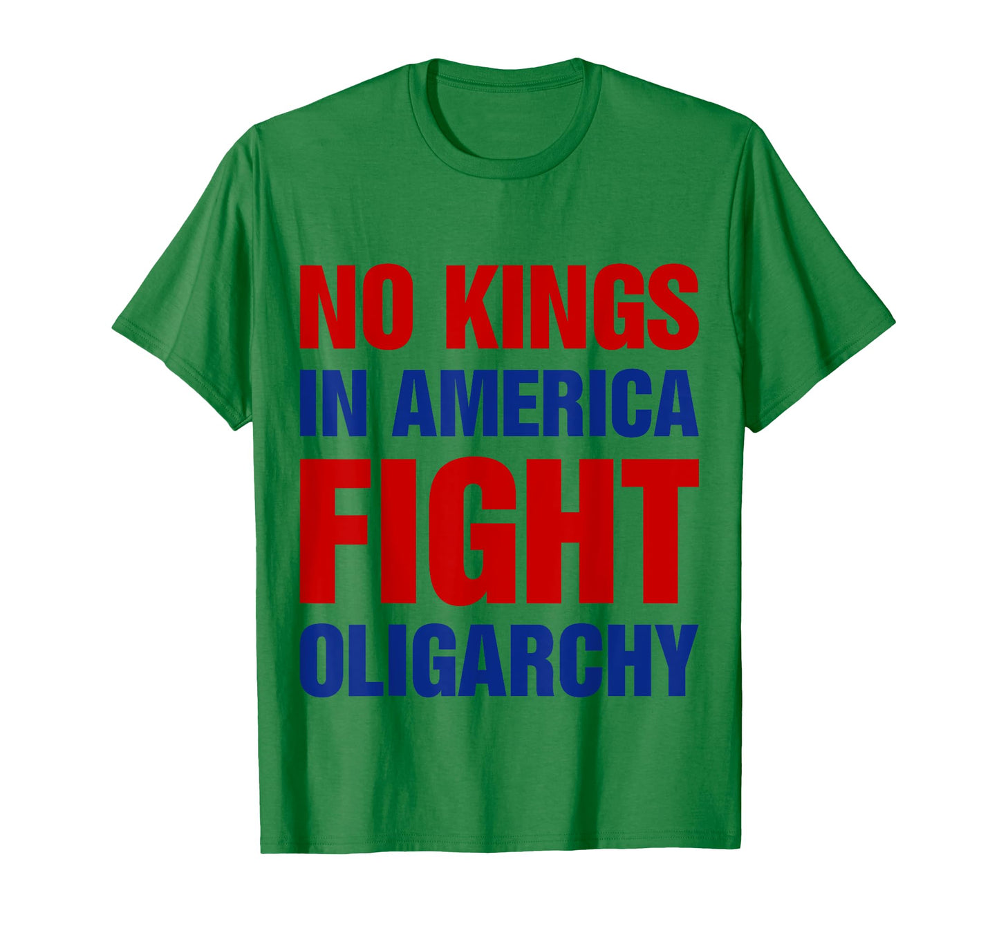 No Kings In America Fight Oligarchy T-Shirt