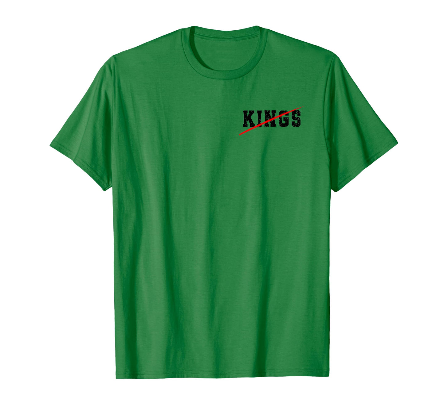 No Kings Minimalist Subtle Protest Patriotic Democracy T-Shirt
