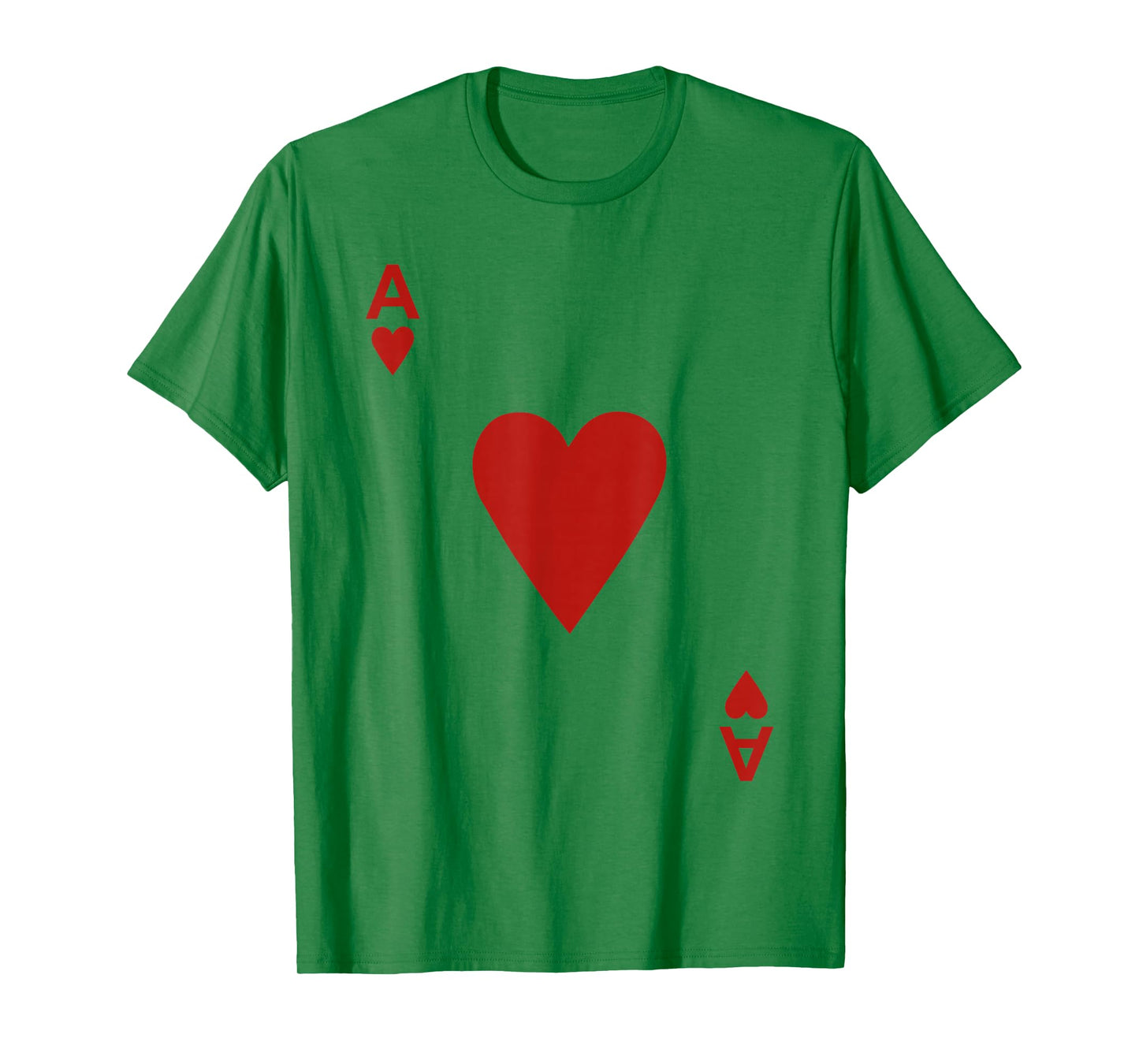 Ace of hearts Blackjack Cards Poker 21 A T-Shirt