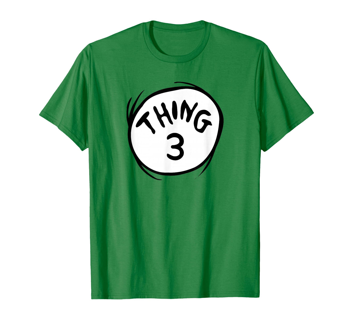 Dr. Seuss Thing 3 Emblem Halloween Costume Special Edition T-Shirt