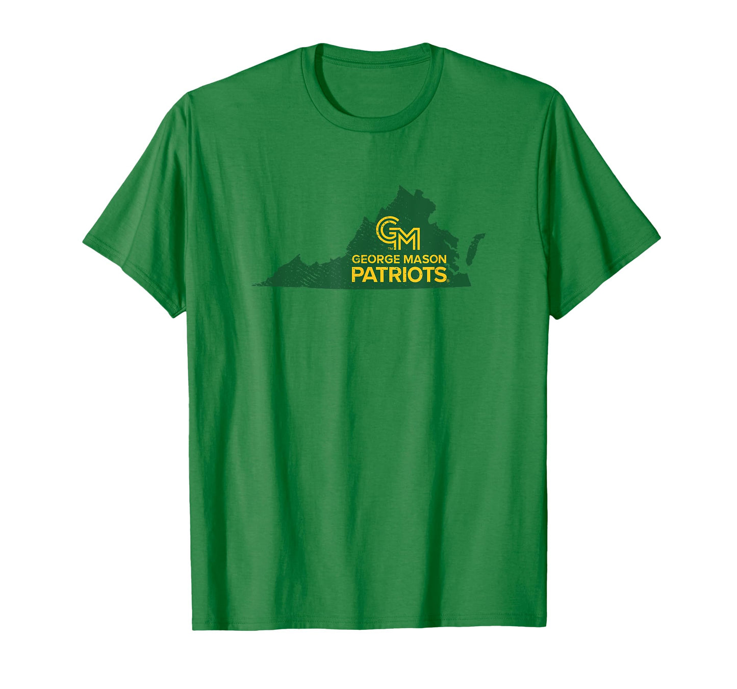 George Mason University Patriots State Shape T-Shirt