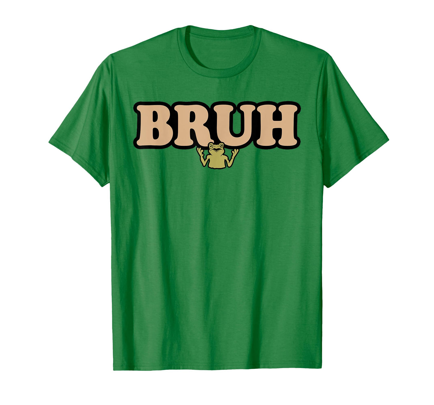 Bruh Frog Meme Shirt Funny Bruh Frog Boys Girls T-Shirt