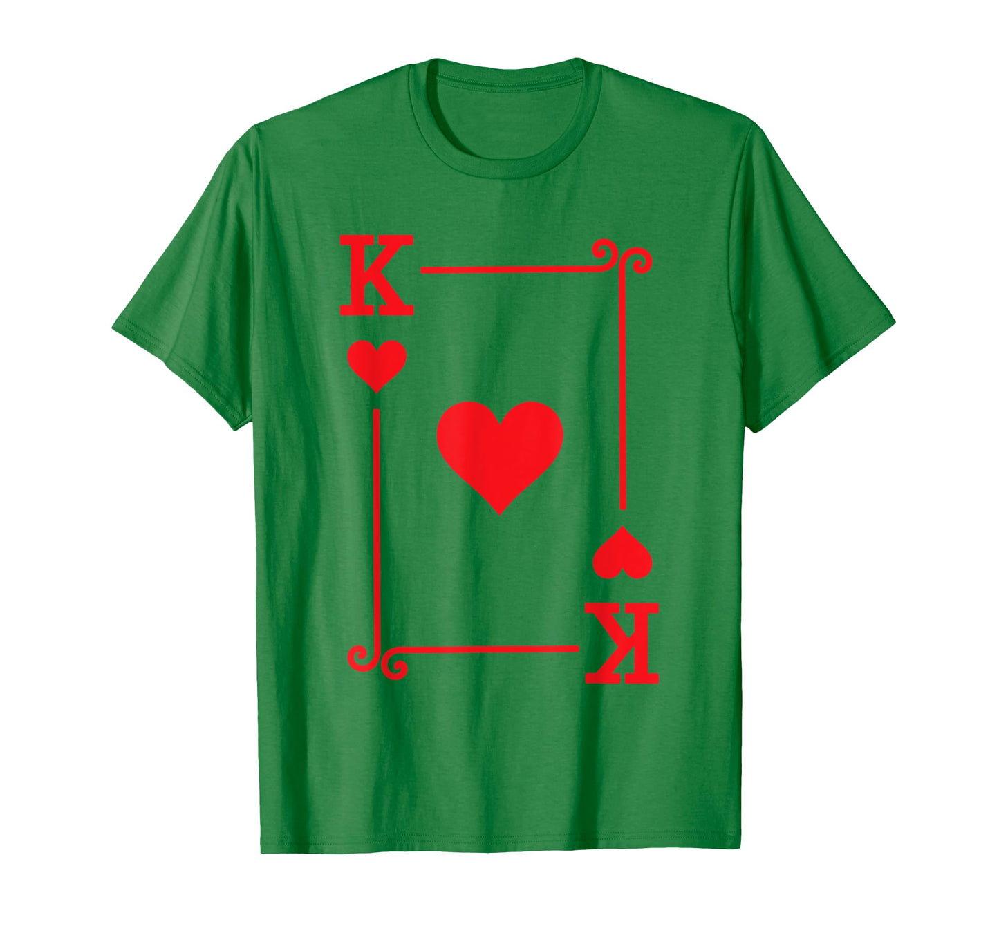 King Hearts Card Costume - Playing Cards - King Hearts T-Shirt