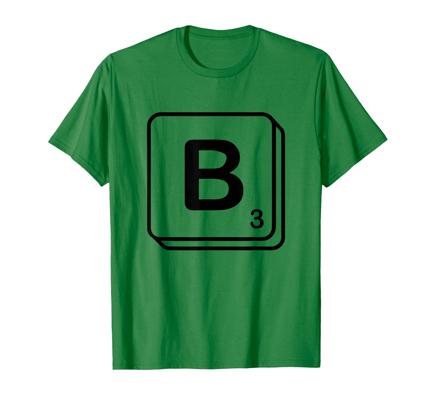 Letter B Word Game Tile T-Shirt