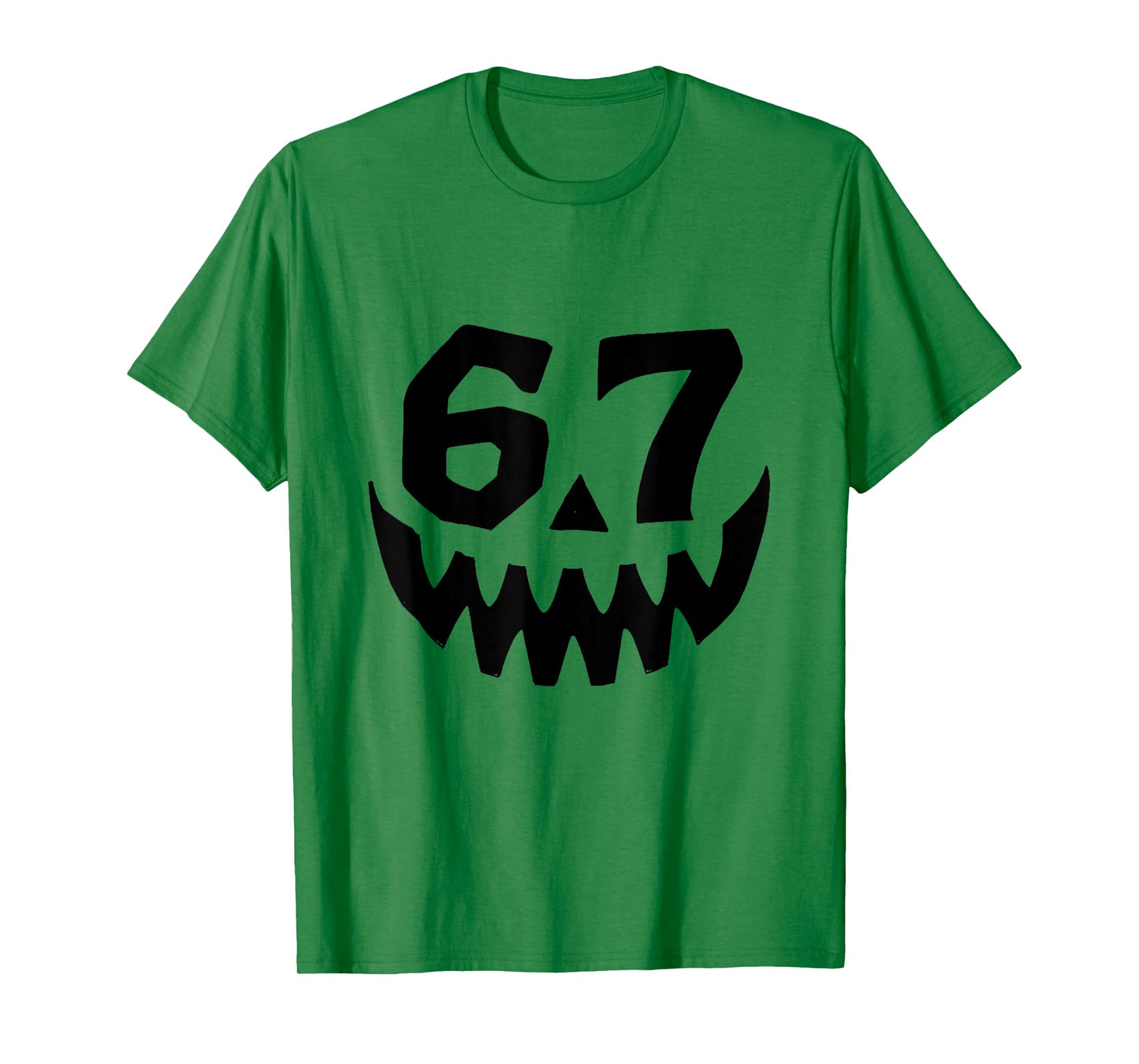 Number 67 Matching Six Seven 6 7 Meme 6 7 Halloween Costume T-Shirt