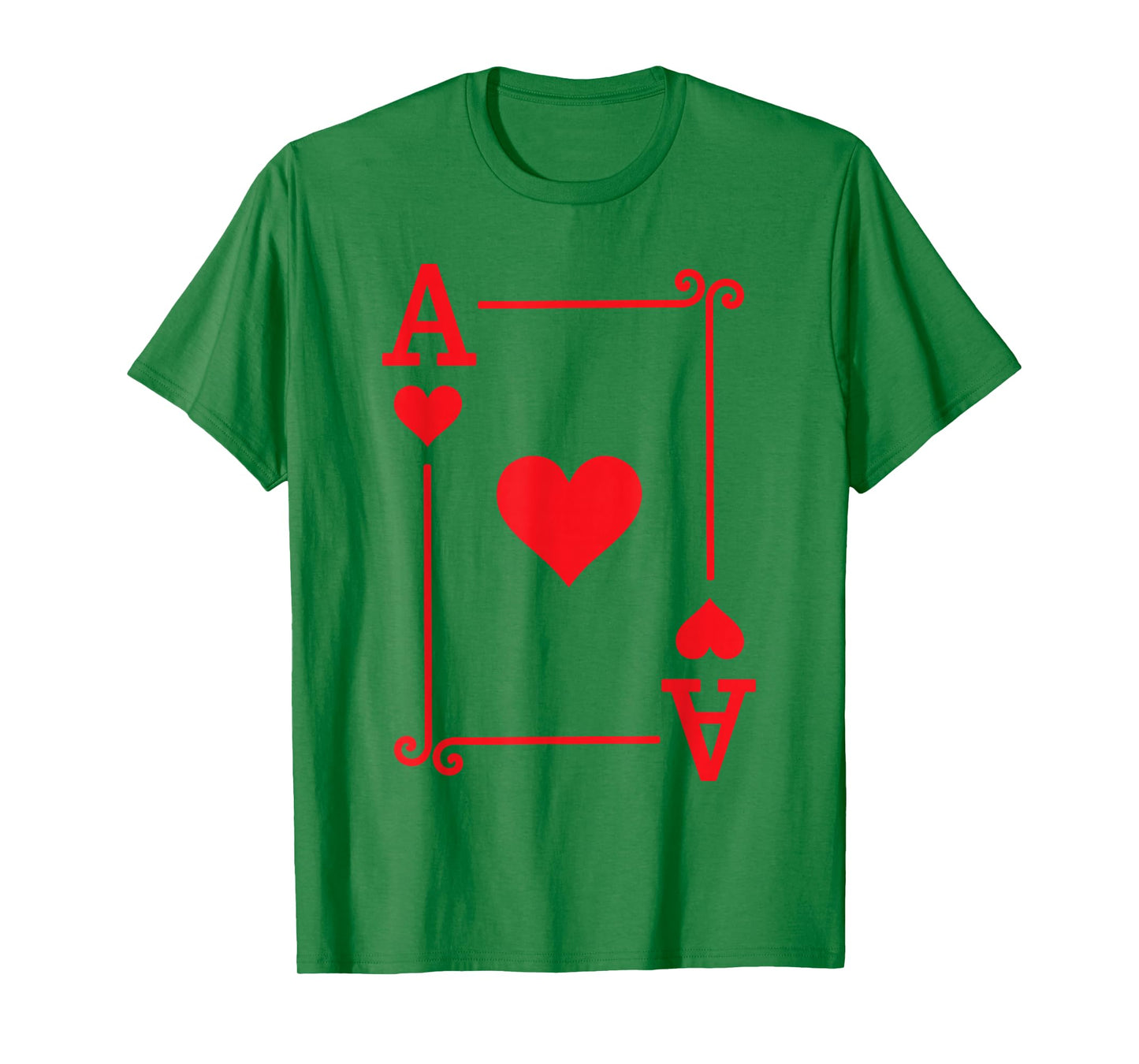 Playing Cards - Matching Hearts Card Suits - Ace Card T-Shirt