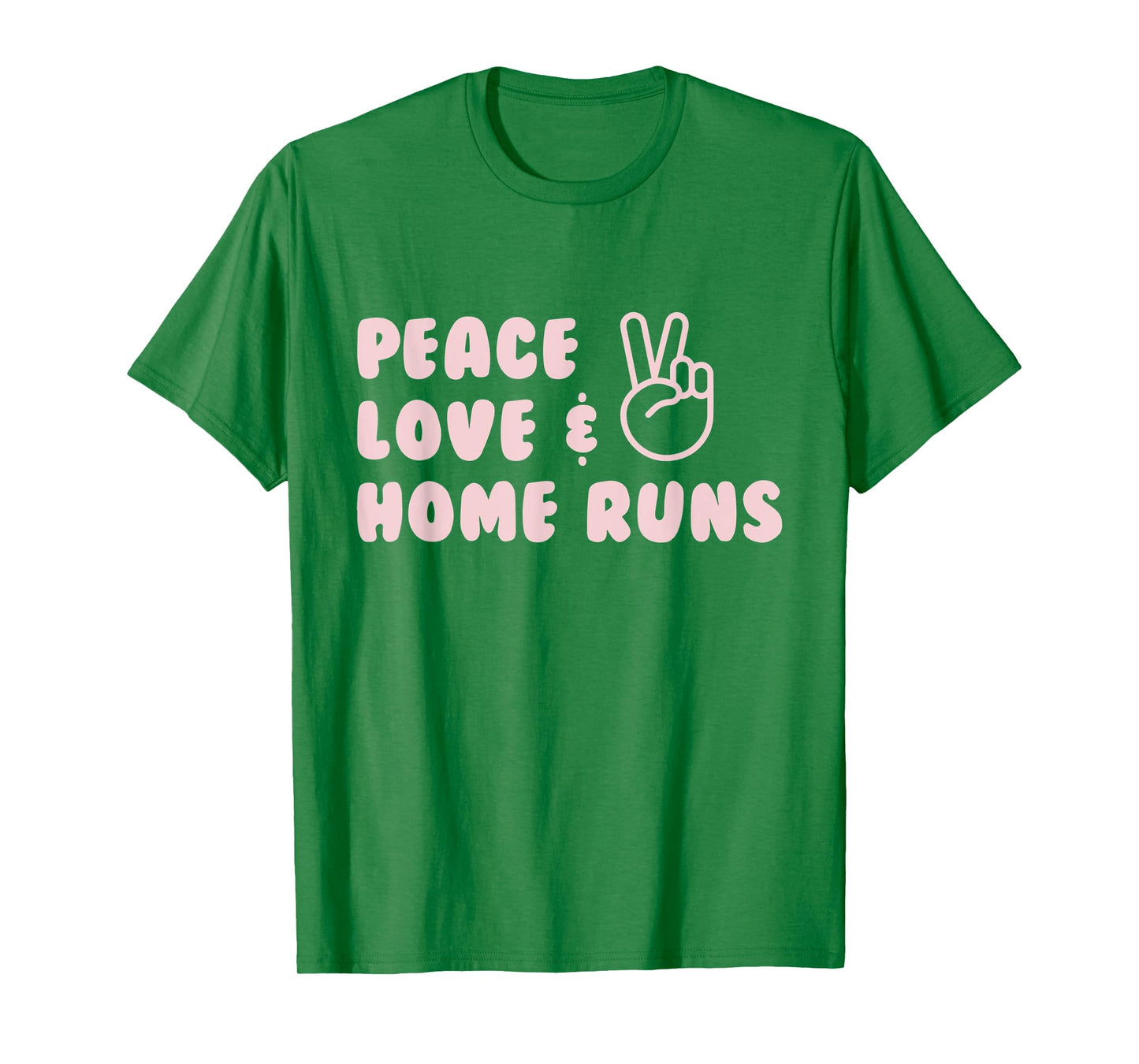 Peace, Love, & Home Runs | T-Shirt