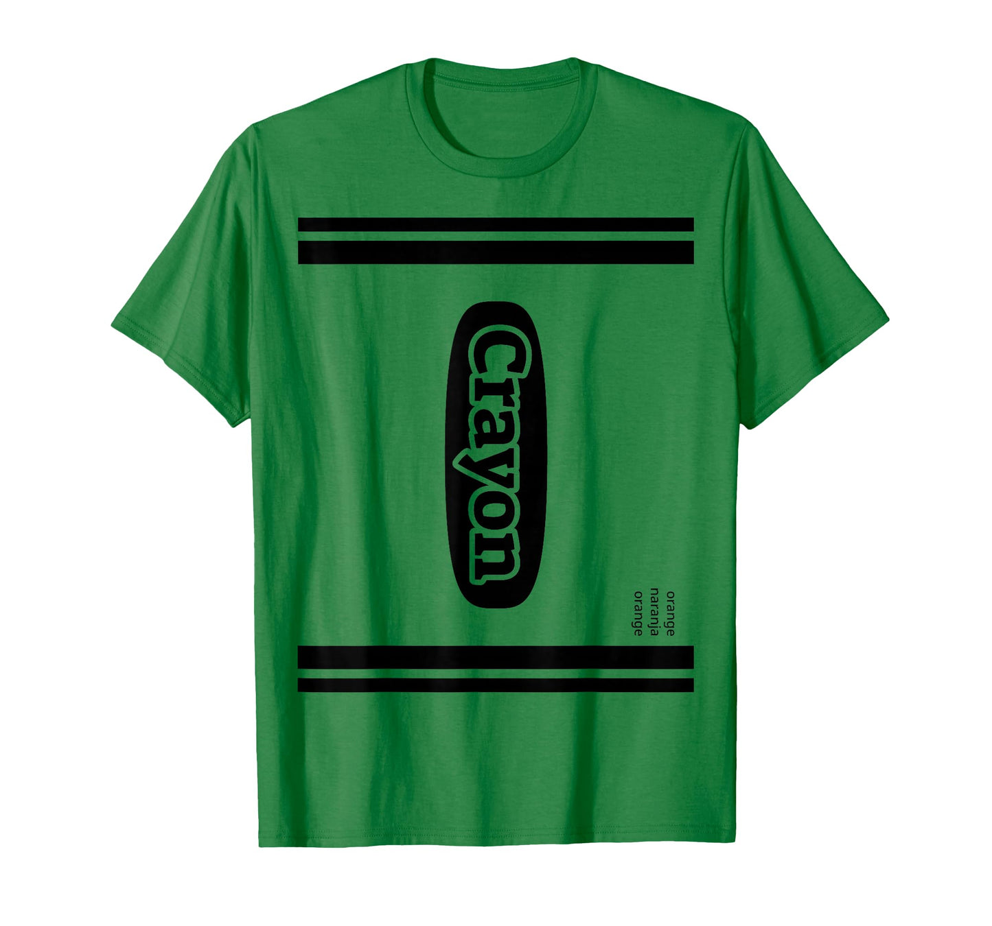 Crayon Orange Group Costume T-Shirt