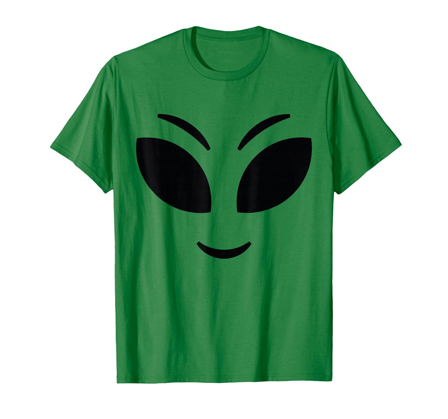 Cute Alien Face Space Funny Halloween Costume Men Women Kids T-Shirt