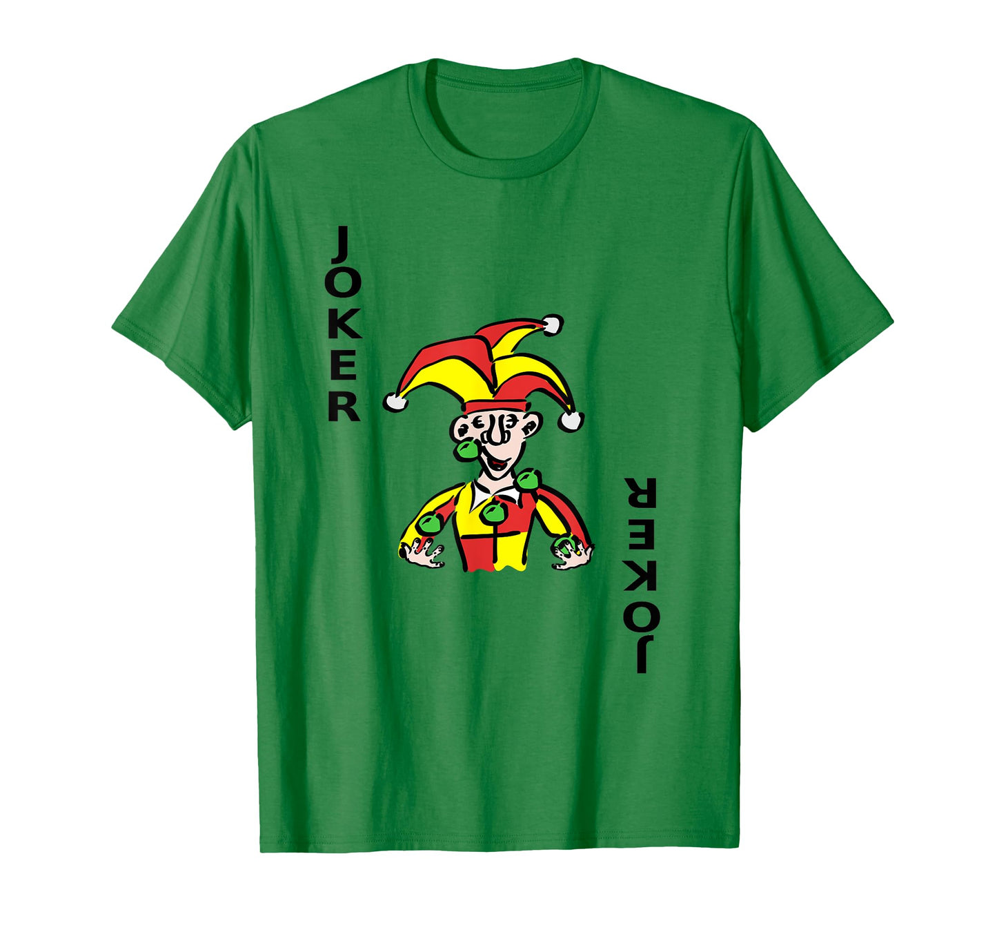 Joker Card Deck Of Cards Halloween Costume Matching Gift T-Shirt