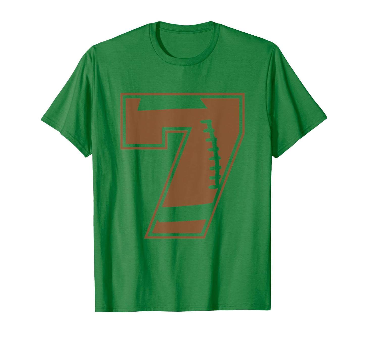 Football 7 Jersey Number T-Shirt