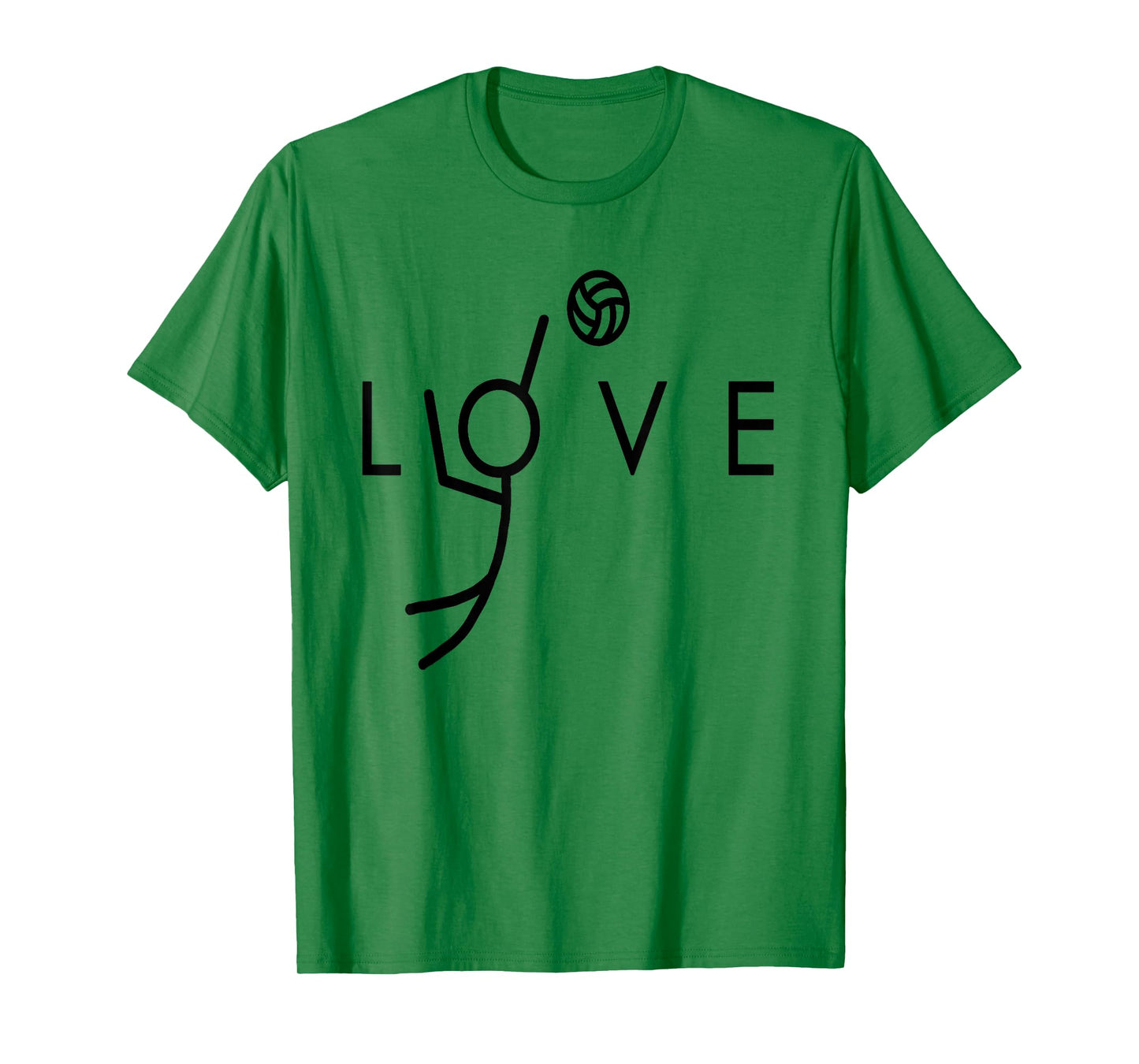 Love Volleyball Design - Teen Girls Volleyball T-Shirt